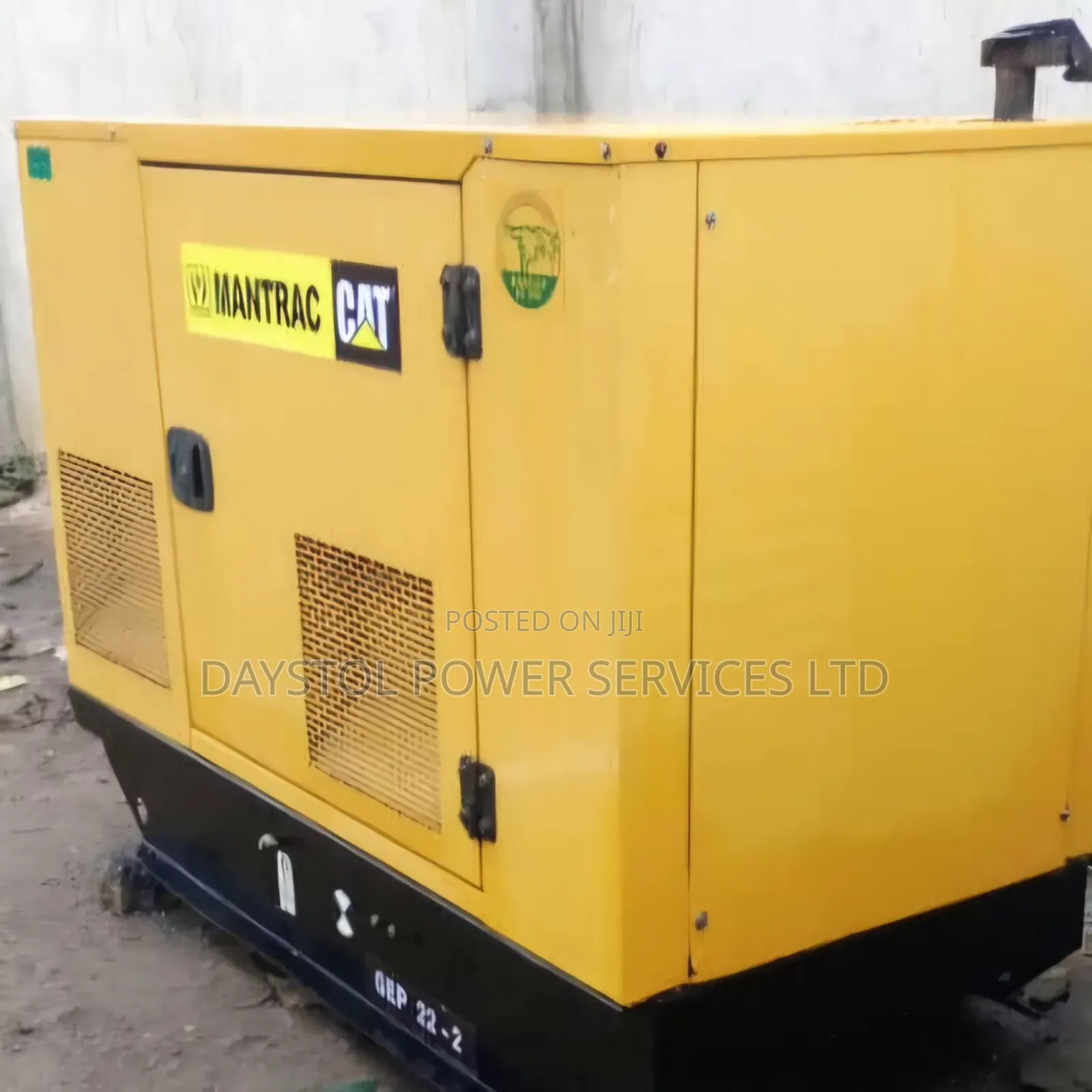 Semi-New 22kva Cat Mantrac Soundproof Diesel Generator