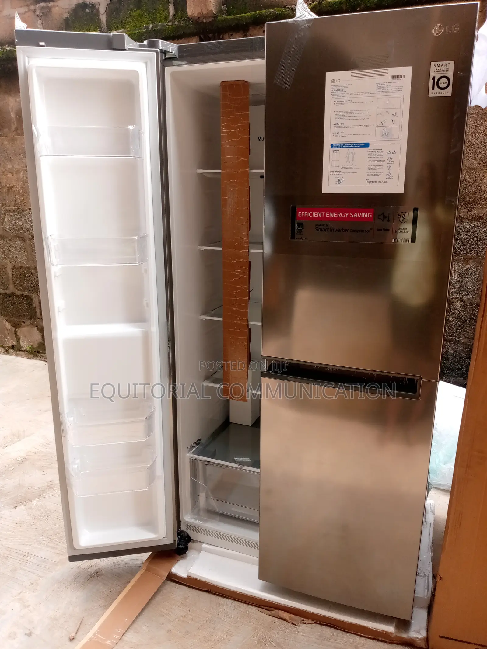 Brand New Side by Side LG Refrigerator 