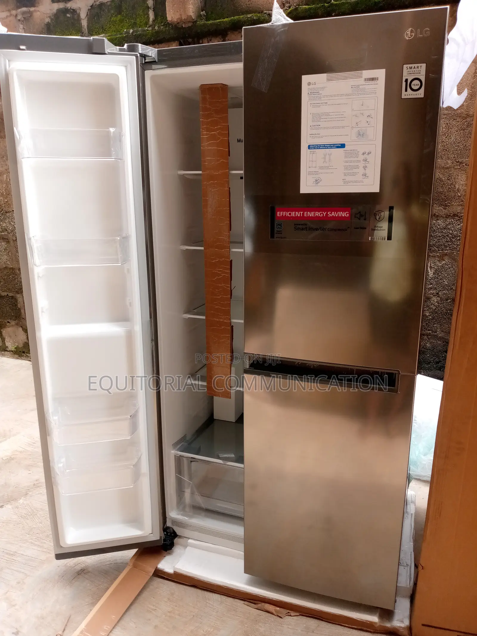 Brand New Side by Side LG Refrigerator 