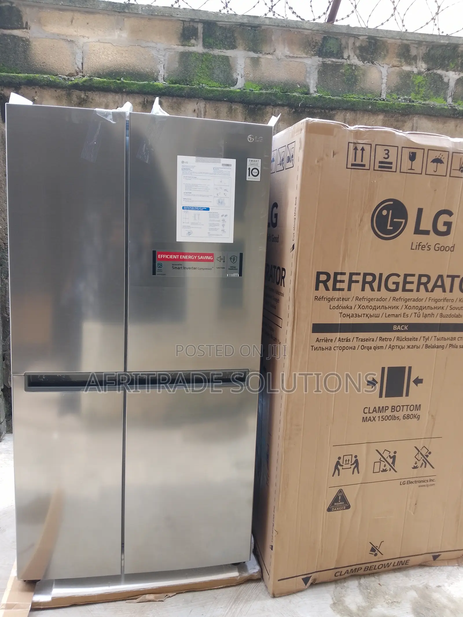 LG 625L Side by Side Refrigerator Gc B(257jlyl)