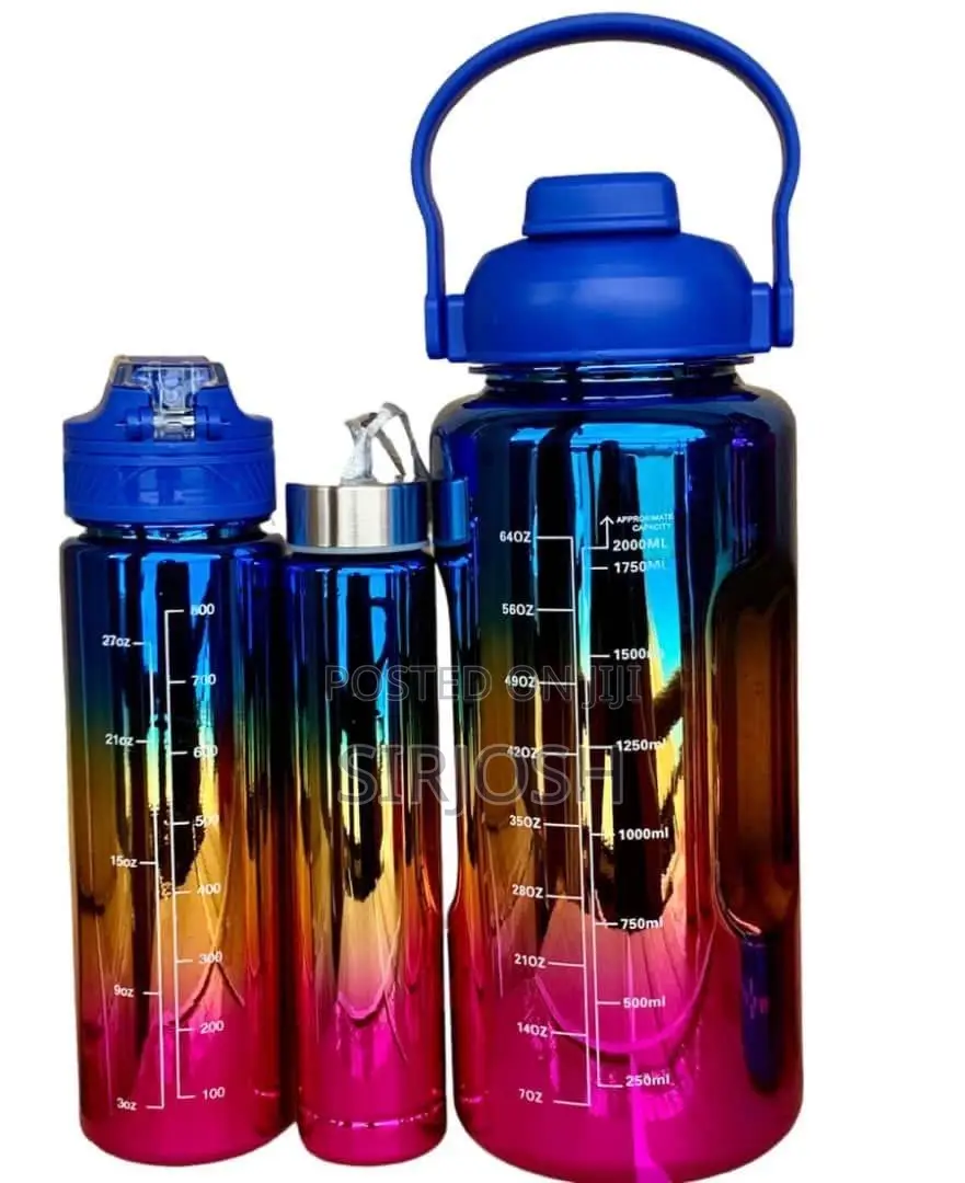 3in1 Rainbow Water Bottle