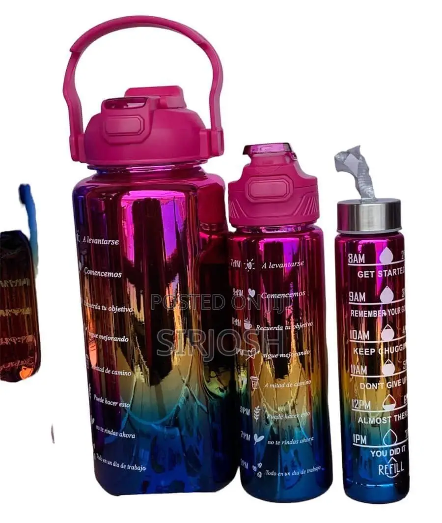 3in1 Rainbow Water Bottle