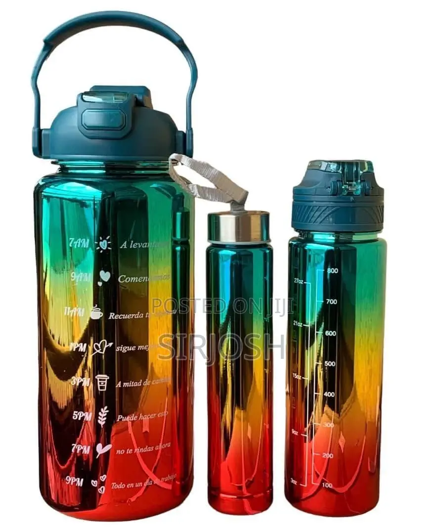 3in1 Rainbow Water Bottle