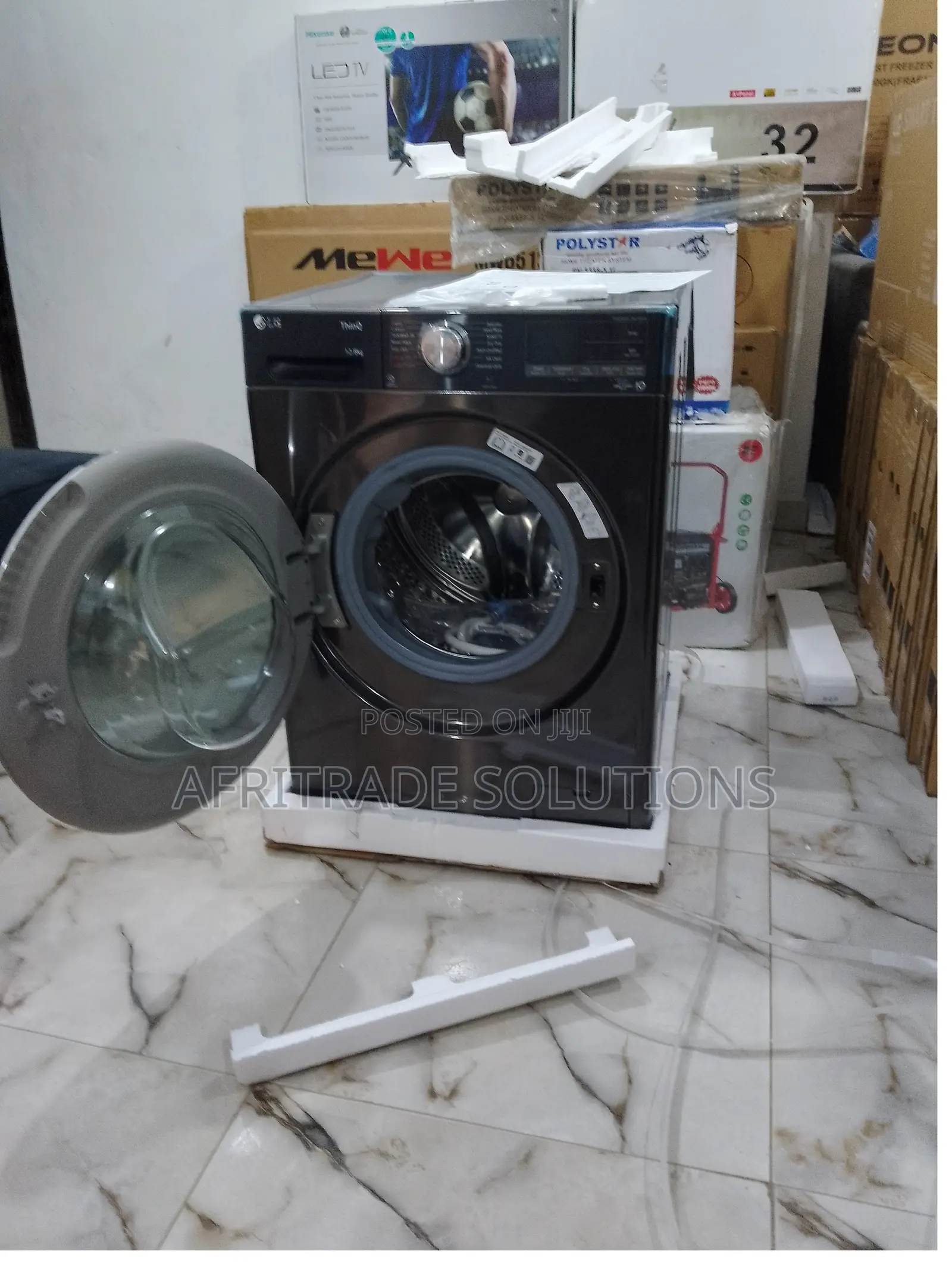 LG 12kg Front Loader Auto Washing Machine