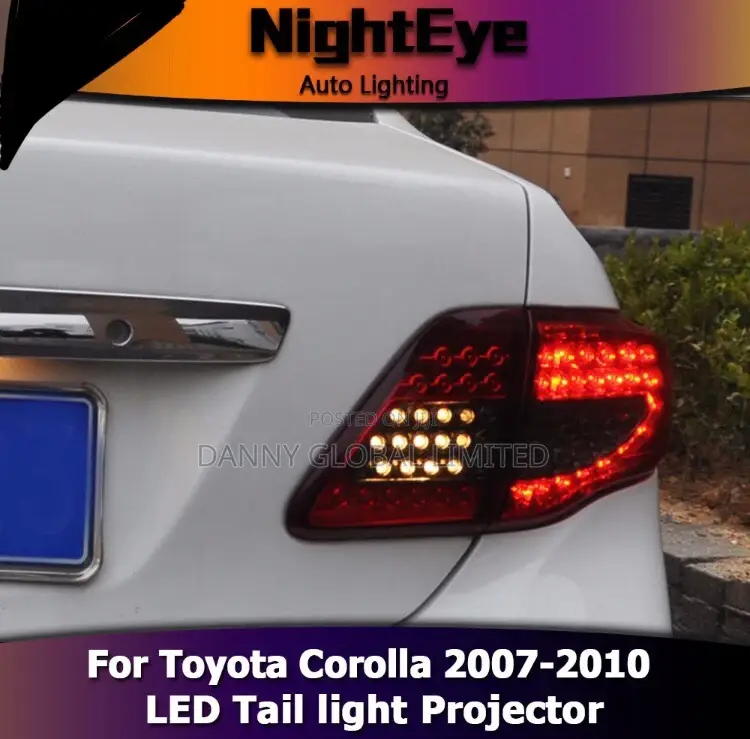 Toyota Corolla 2010 Upgraded Headlight and Back Light