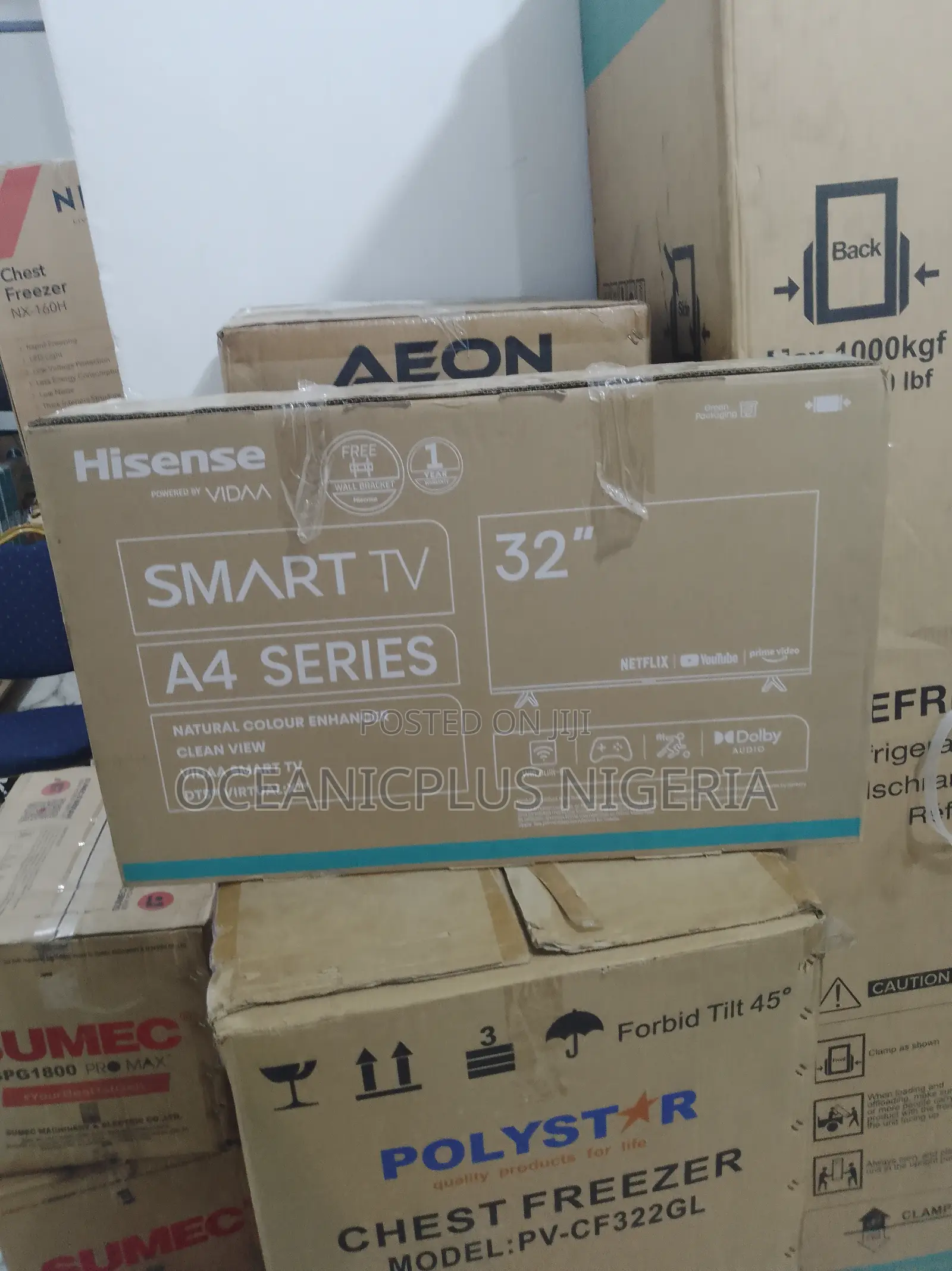 Super Efficient 32inches Hisense -Smart New TV