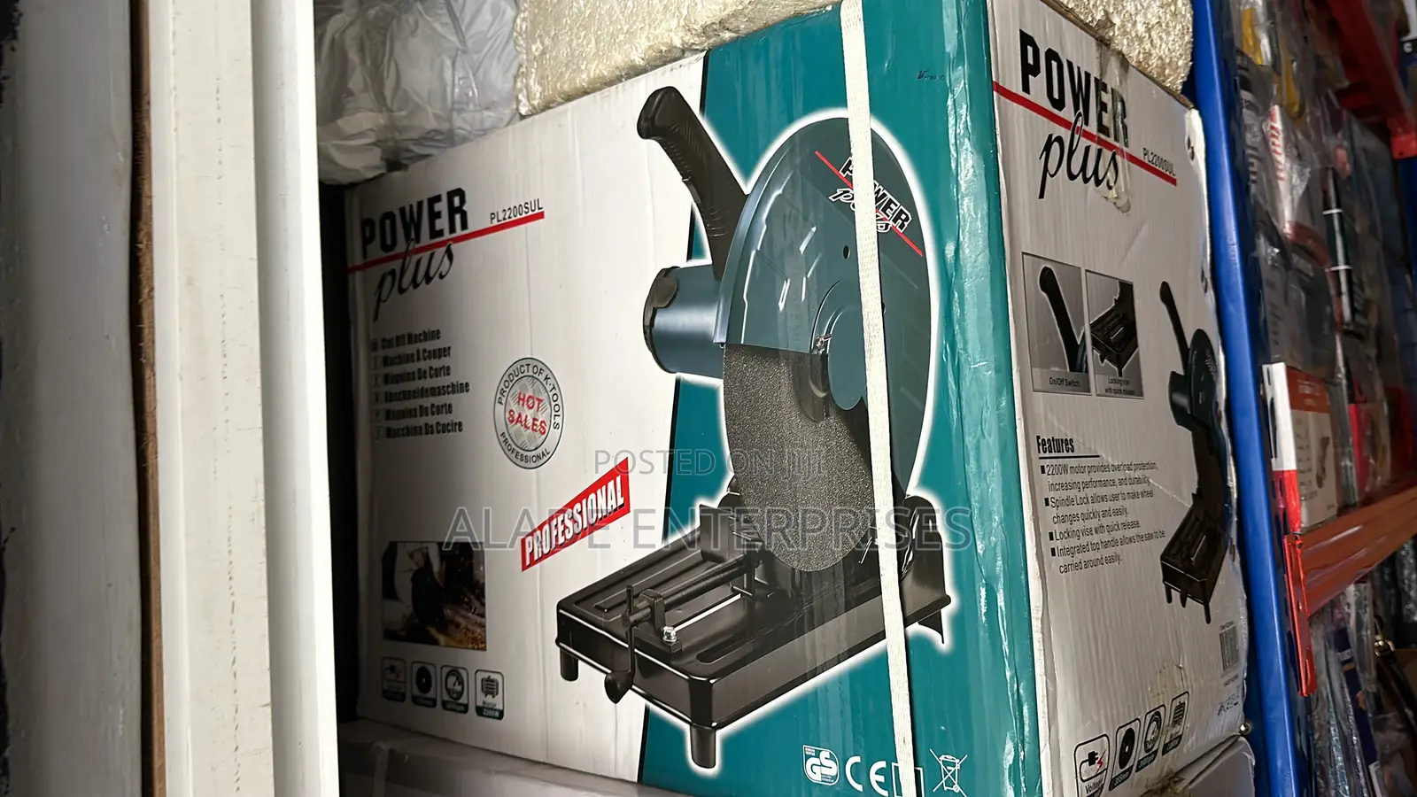 2200w Power Plus Industrial Cut Off Saw