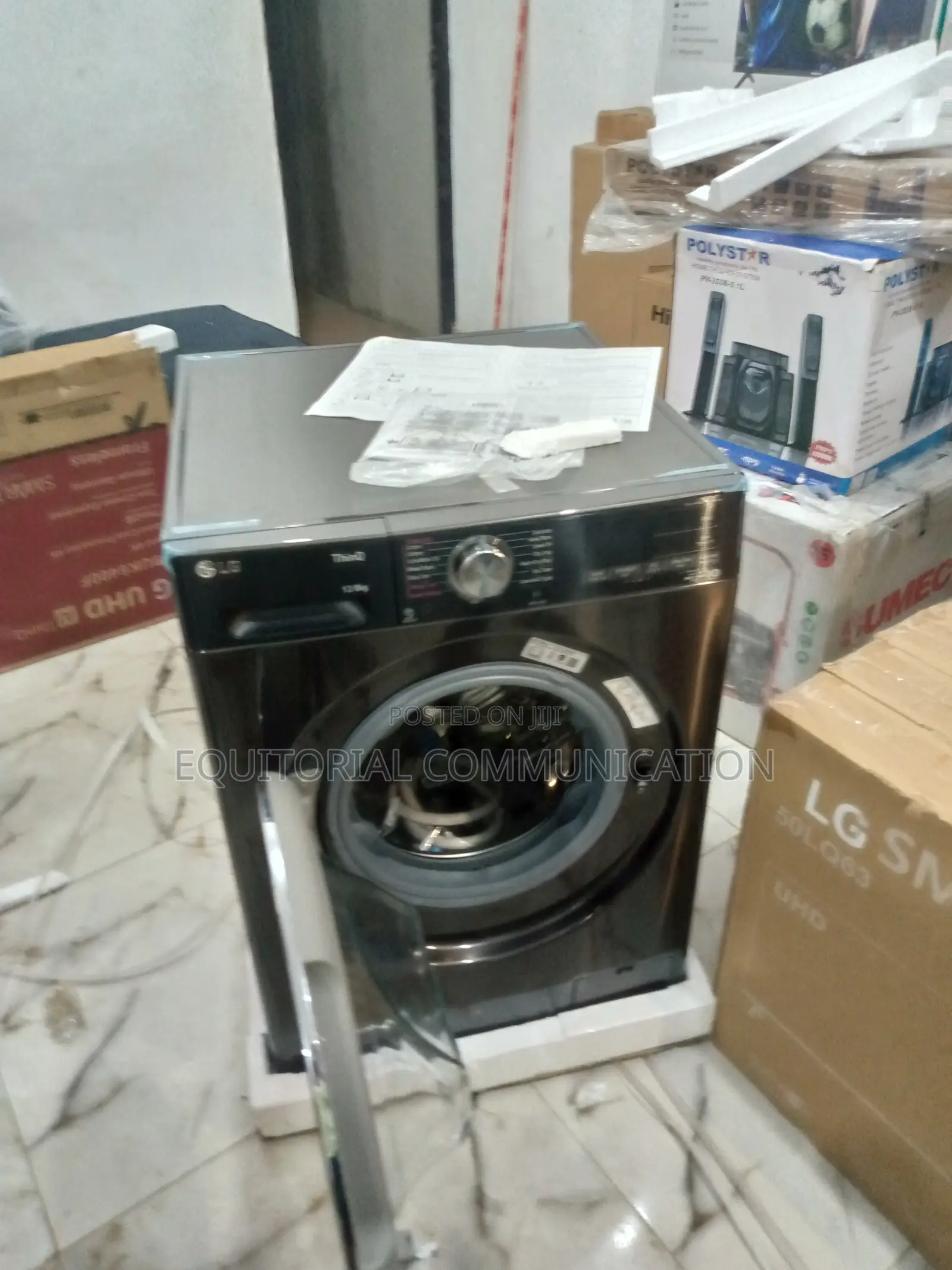 12kg 4v9vbcp2ee LG Front Load Washing Machine 