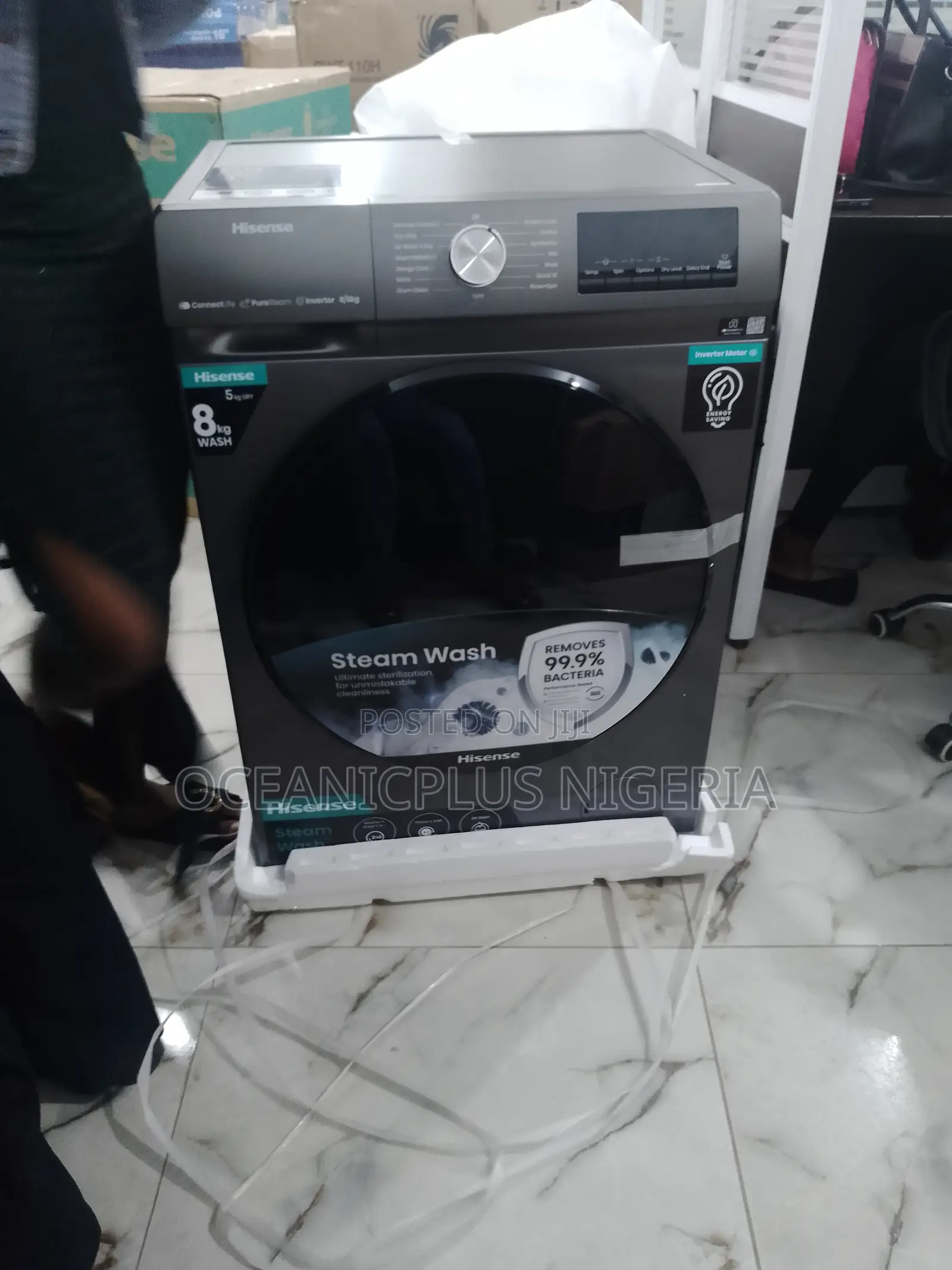 Best Standard 8kg 2in1 Front Loader Hisense Washing Machine