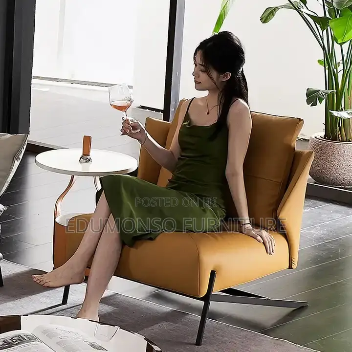 Leather Armchair Accent Chair