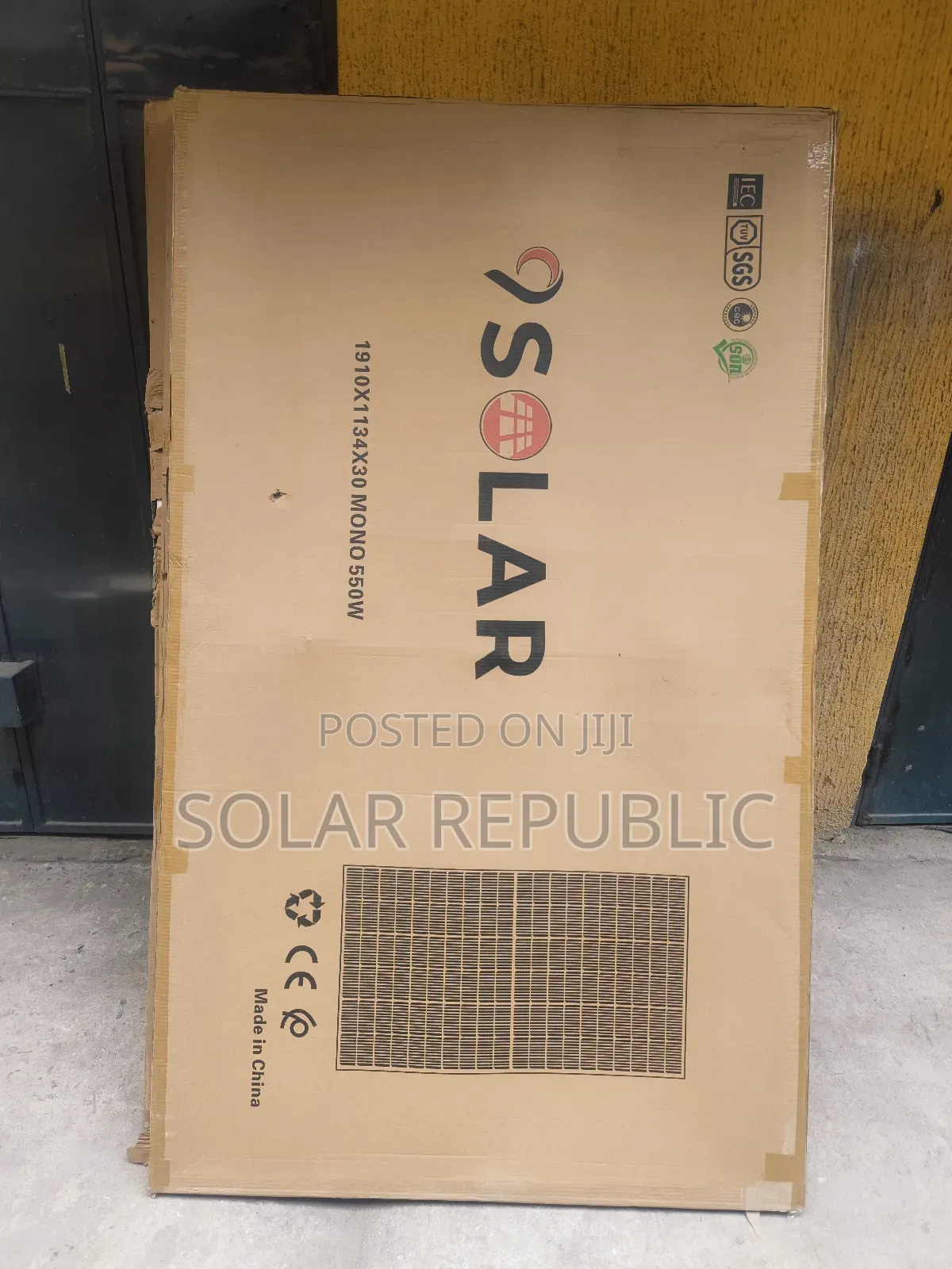 550W Mono Panel 9solar