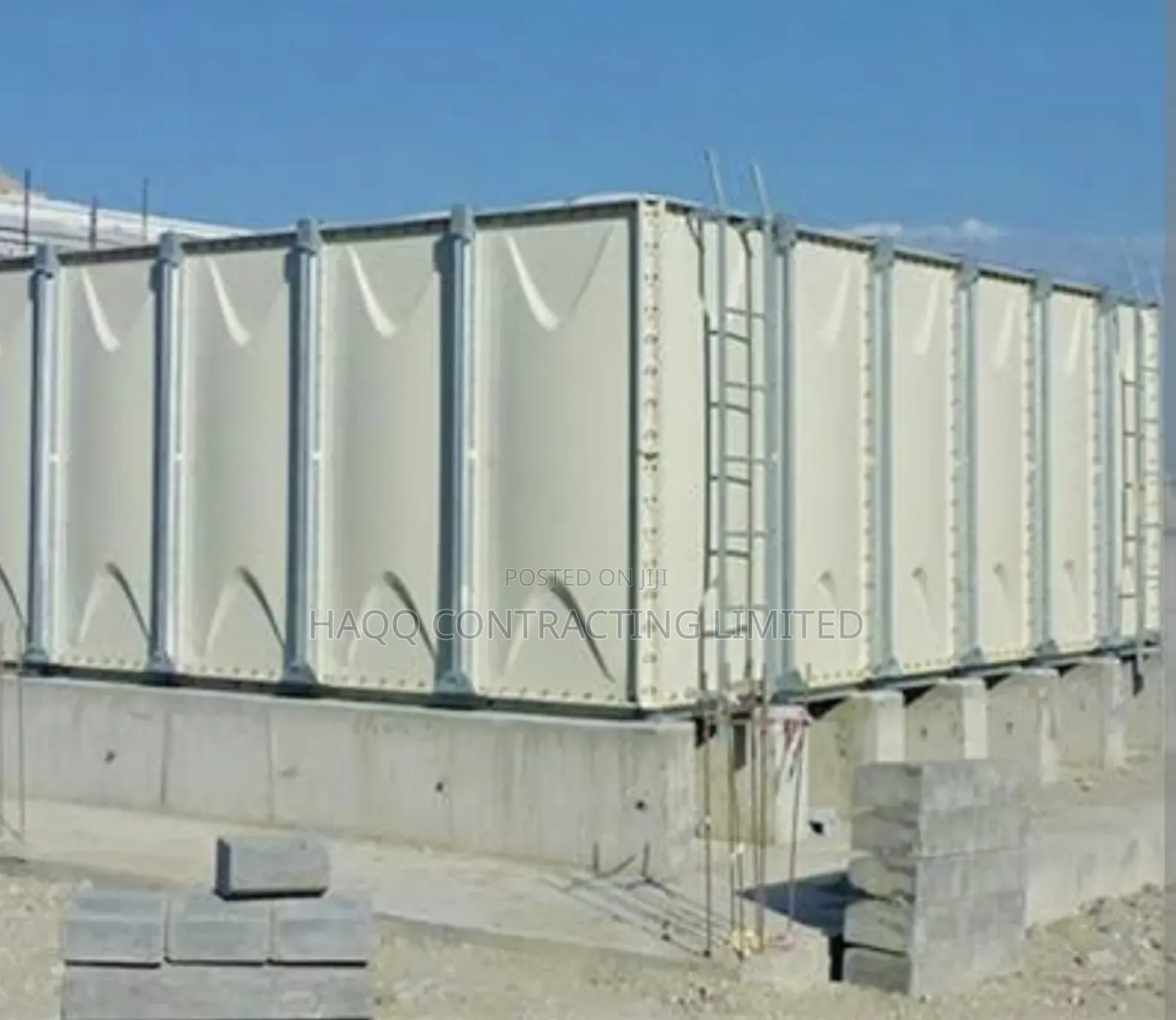 GRP FRP WATER Tank, Braithwaite Pressed Steel Tank