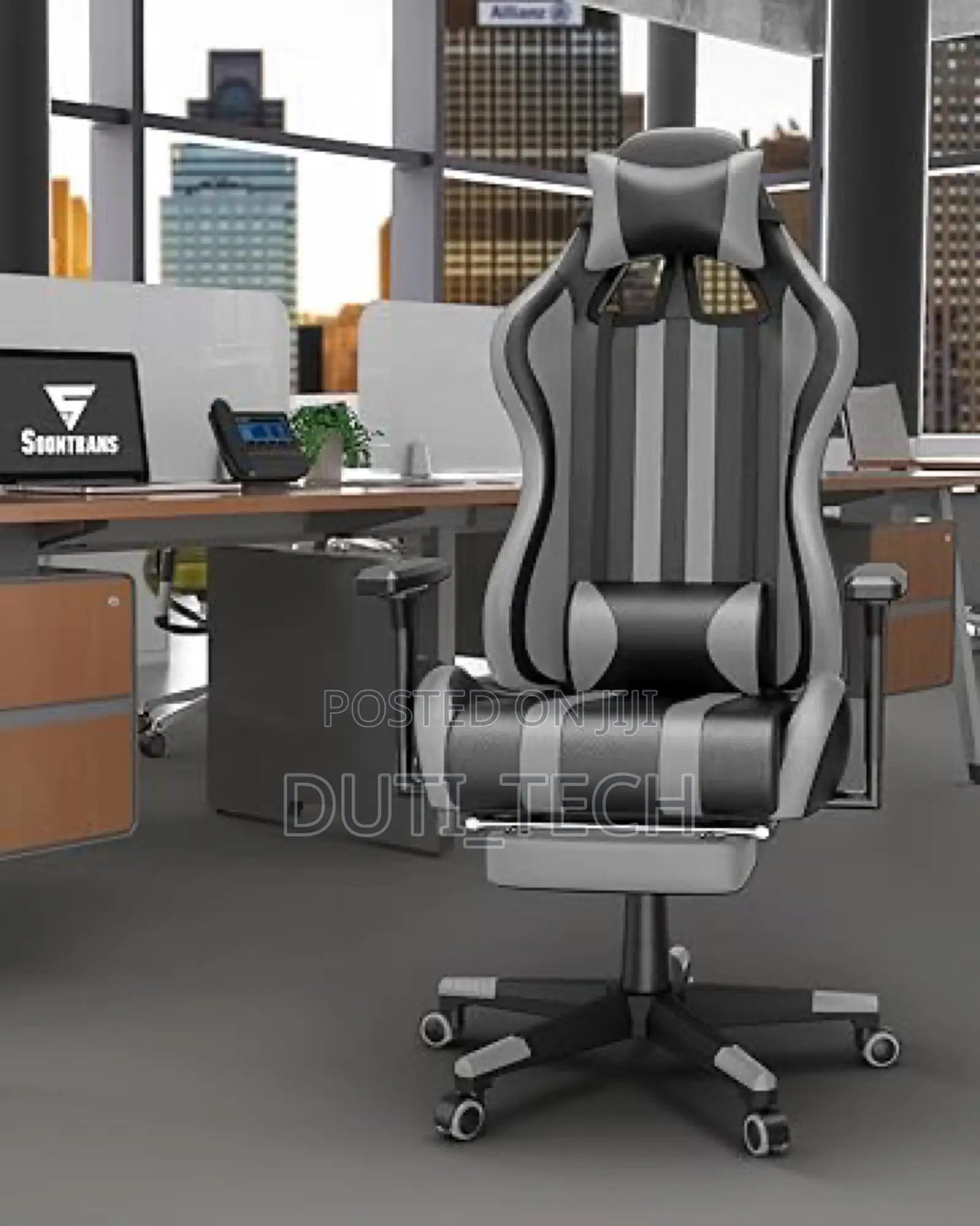Ergonomic Gaming Chair With Footrest,Racing Gaming Chairs