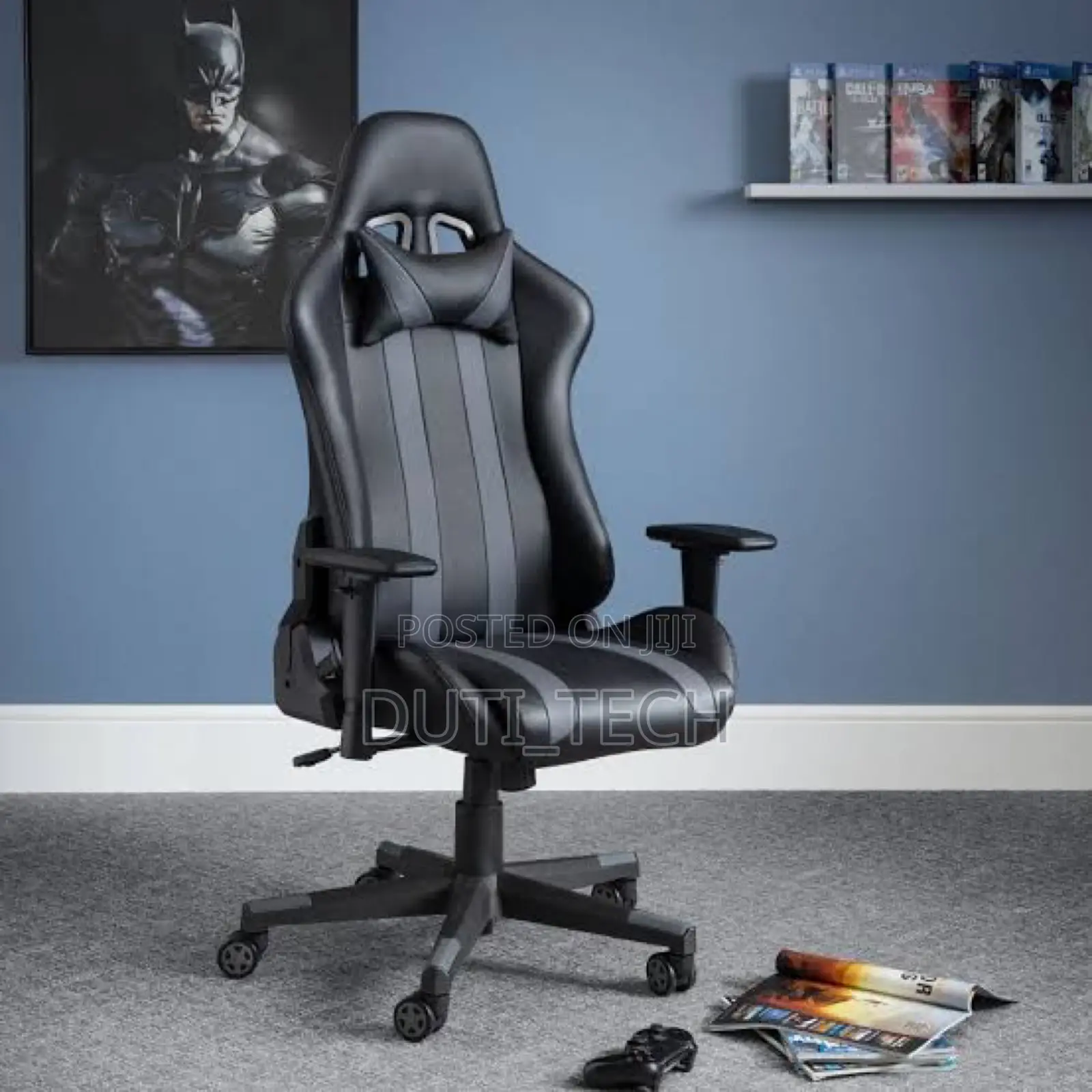 Ergonomic Gaming Chair With Footrest,Racing Gaming Chairs
