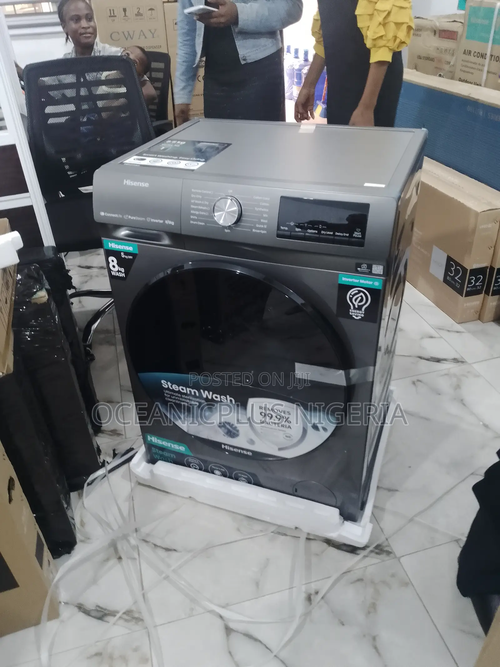 New-Most Selling 2in1 Hisense Wash and Dry Washing Machine