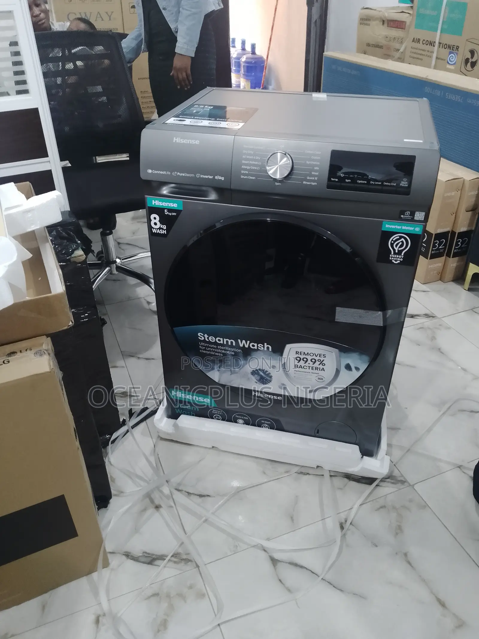 The Best 8kg Hisense 2in1 Front Loader Washing Machine