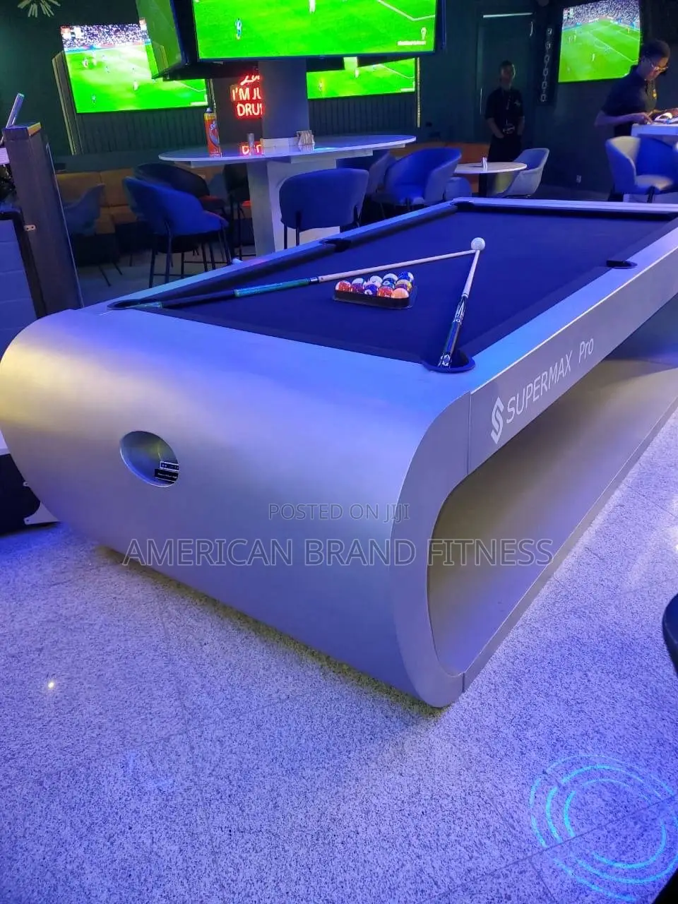 Luxurious Supermax Pro Thick Marble Top Standard Snooker