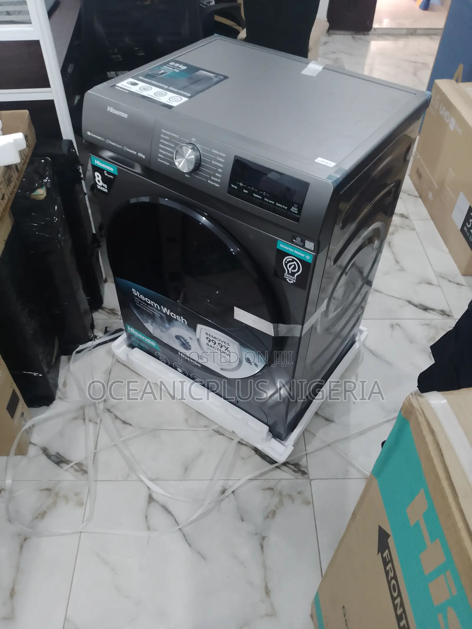 Current Best 8kg Hisense Front Loader -2in1- Washingmachine