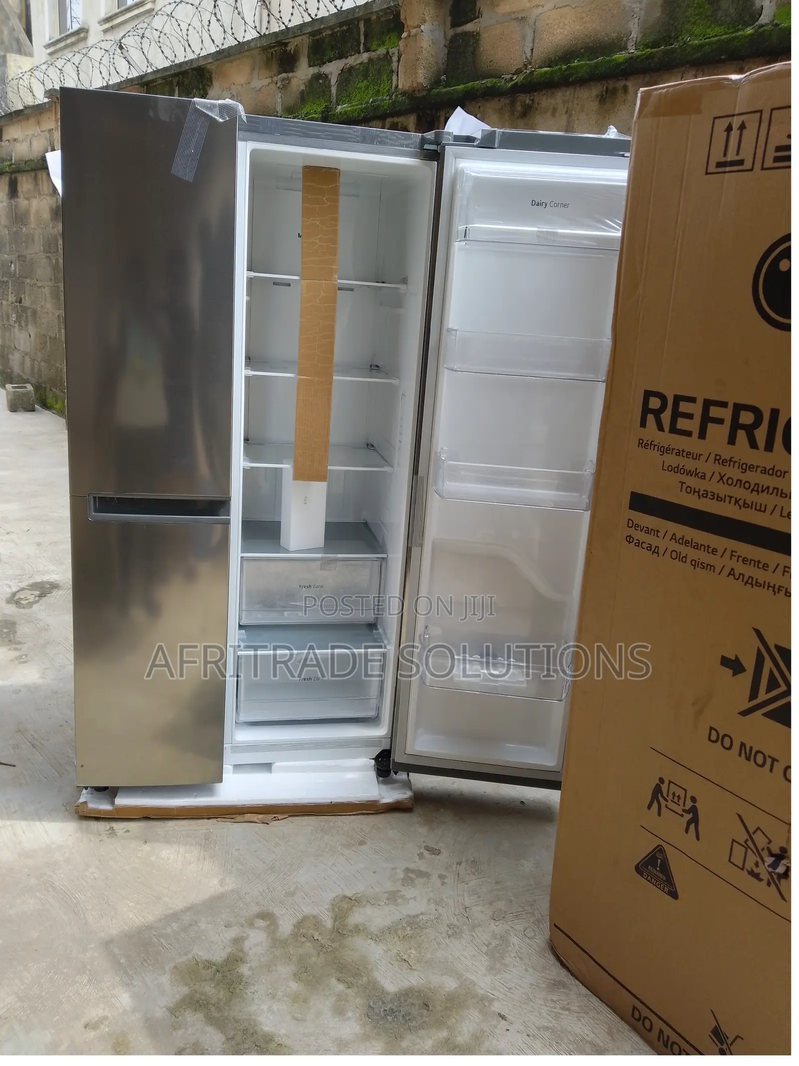 Brand New LG Side By Side Refrigerator [Gc B(257jlyl)]- 625l