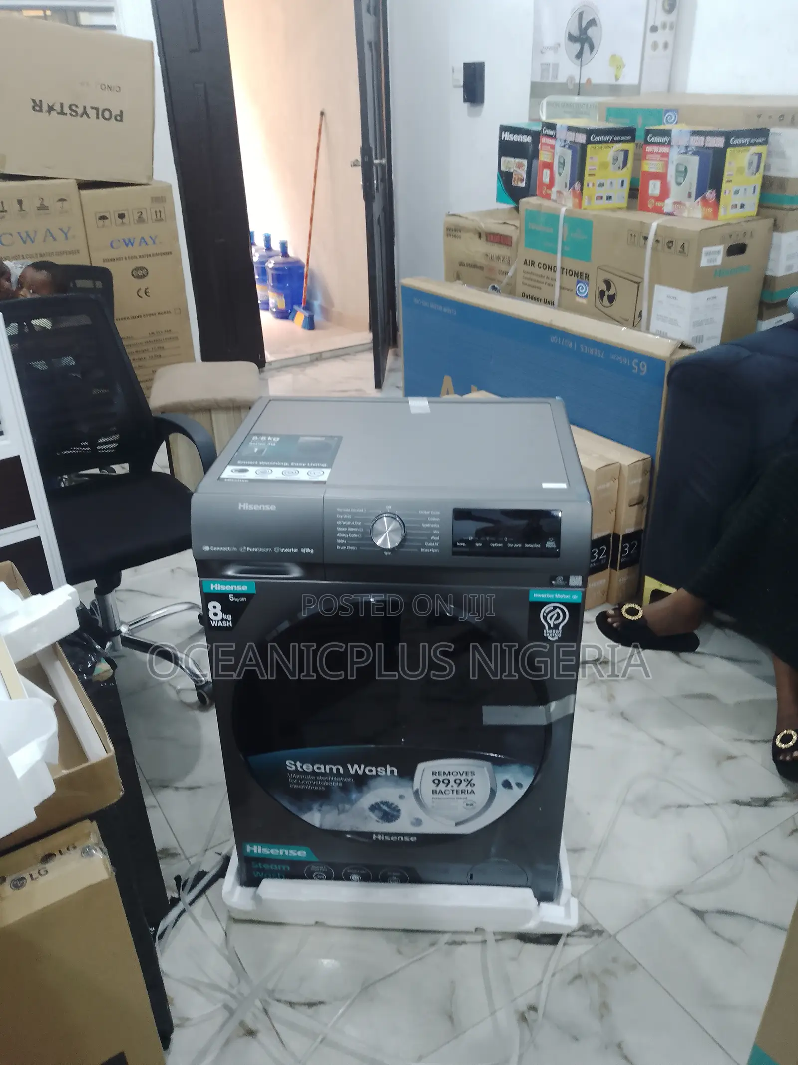 Quality 8kg [2in] Automatic Hisense Washing Machine