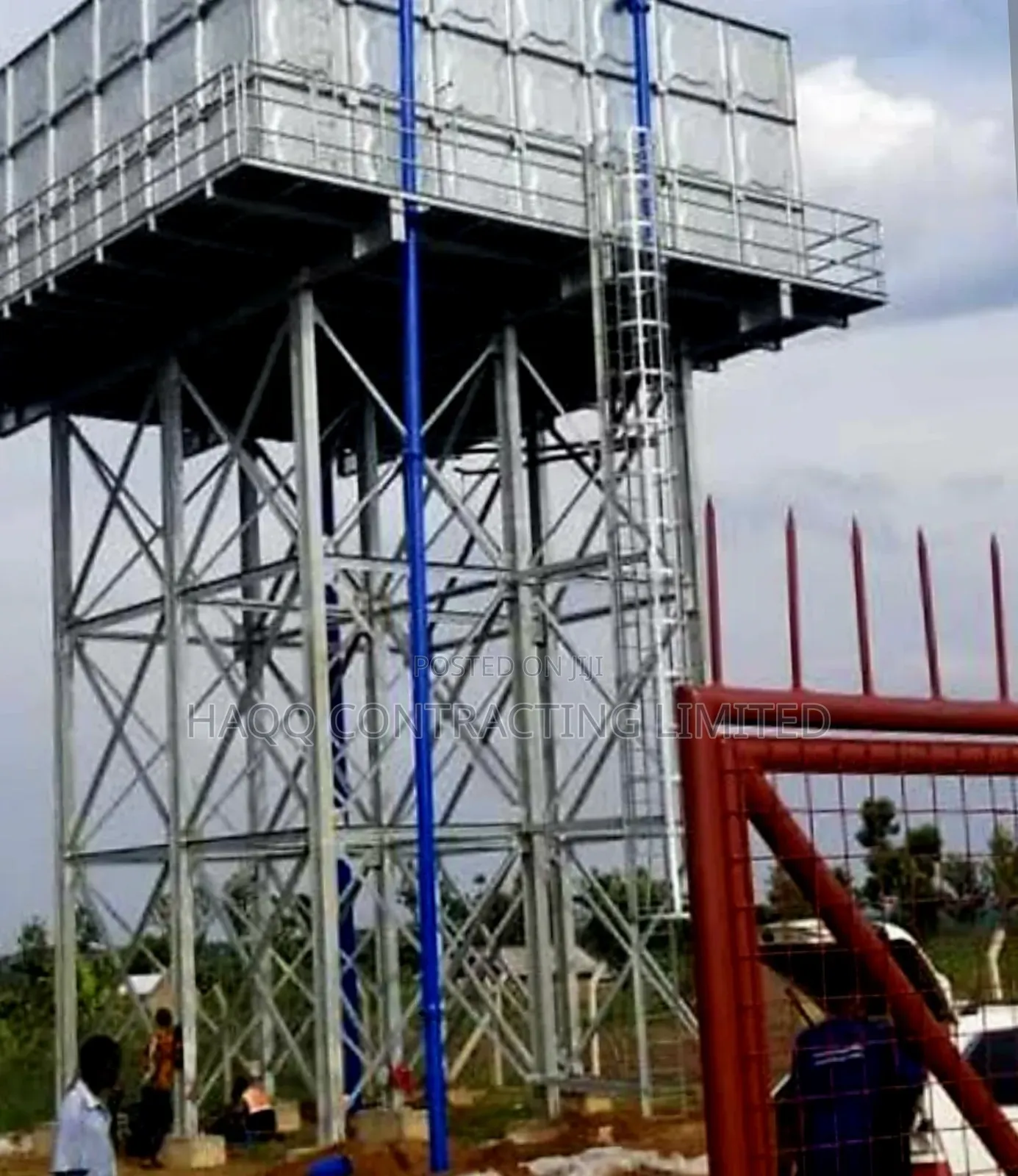 Water Tank Stanchion Construction/70+ Jobs Successfully Done