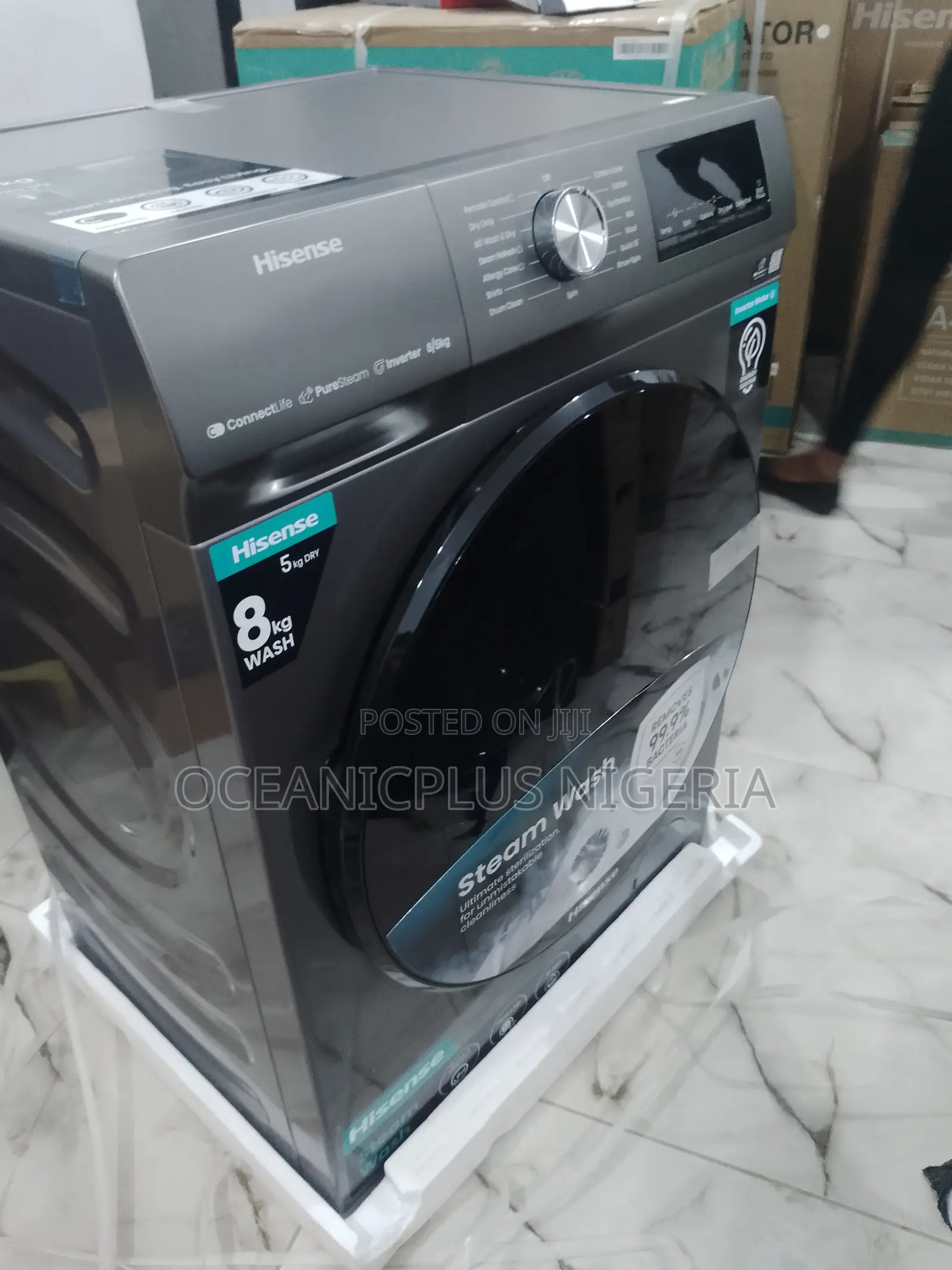 Standard 8kg Automatic Wash and Dry Hisense Washing Machine