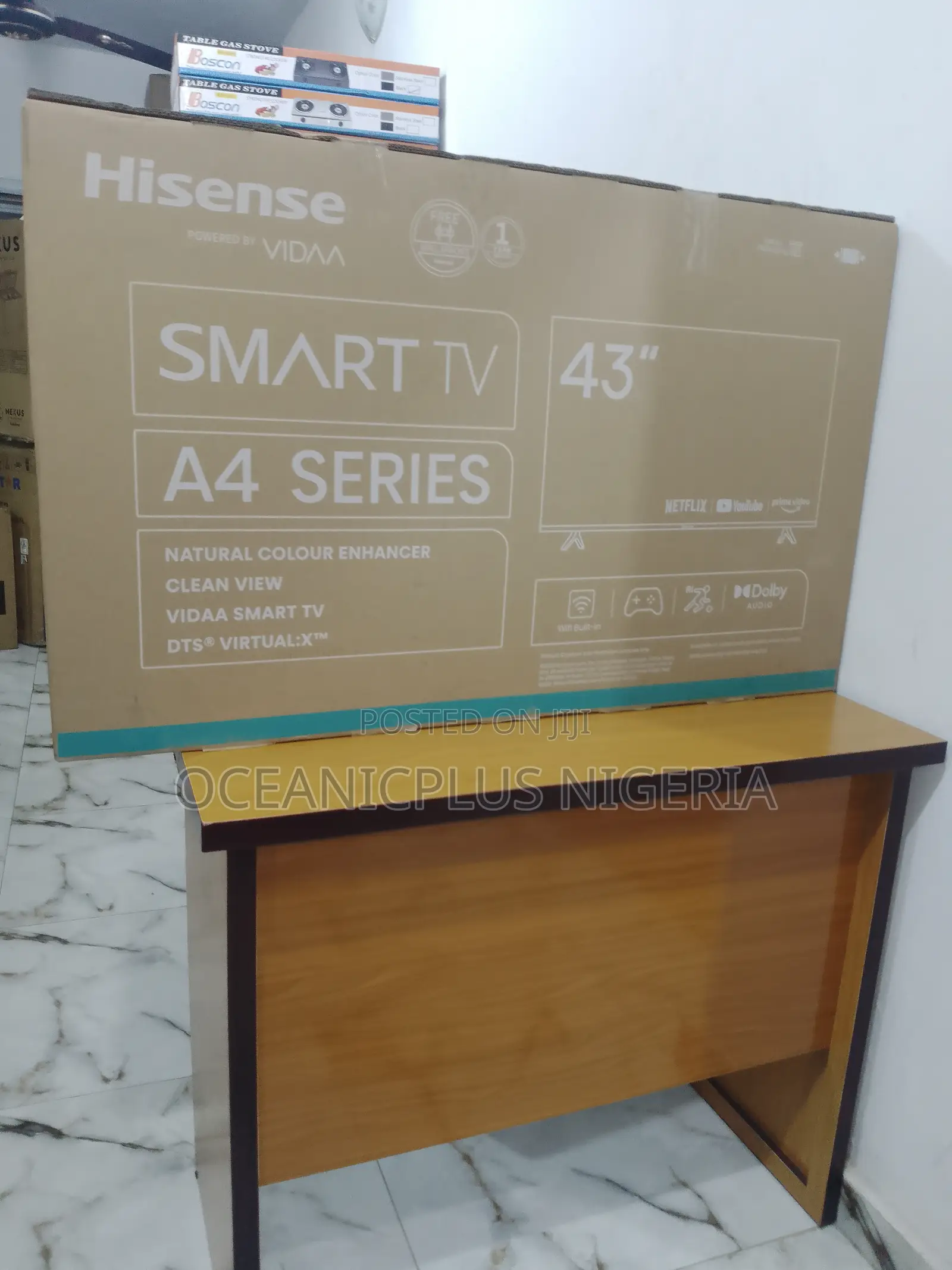 Freshly Produced 43inches Hisense Quality -Smart TV