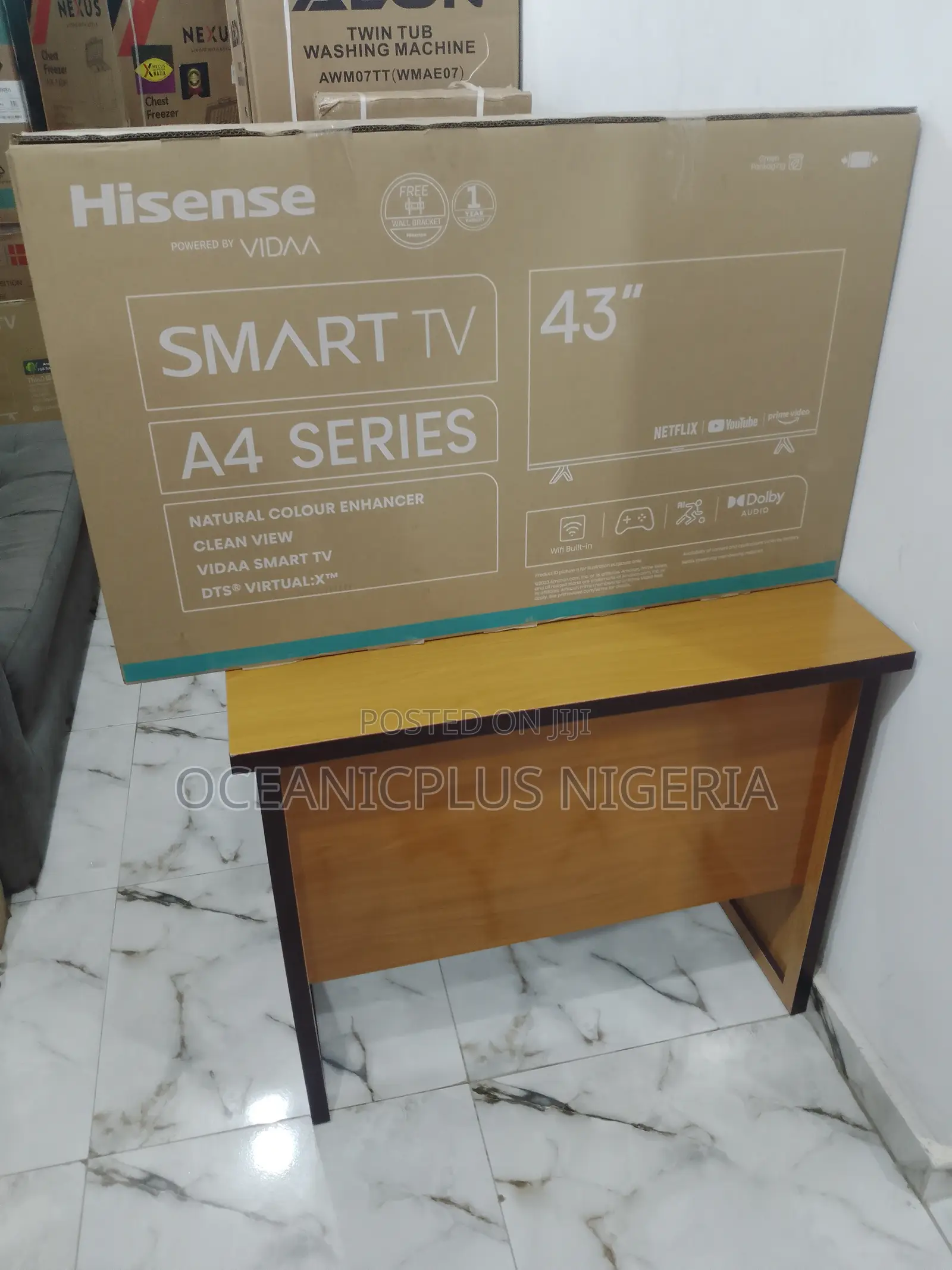 New in Hisense -Best Selling 43inches [] Smart TV
