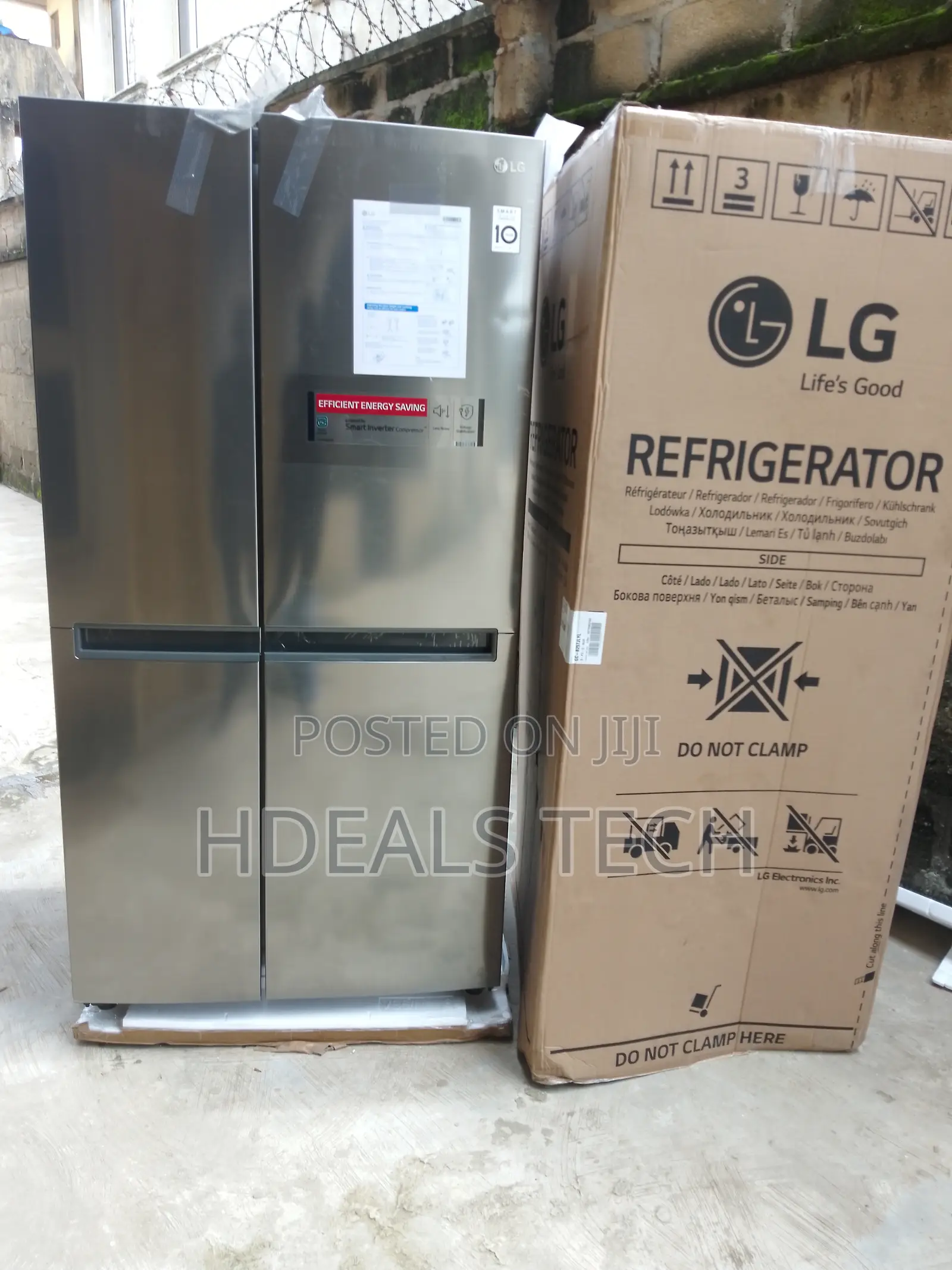 LG Side by Side Double Door Refrigerator.