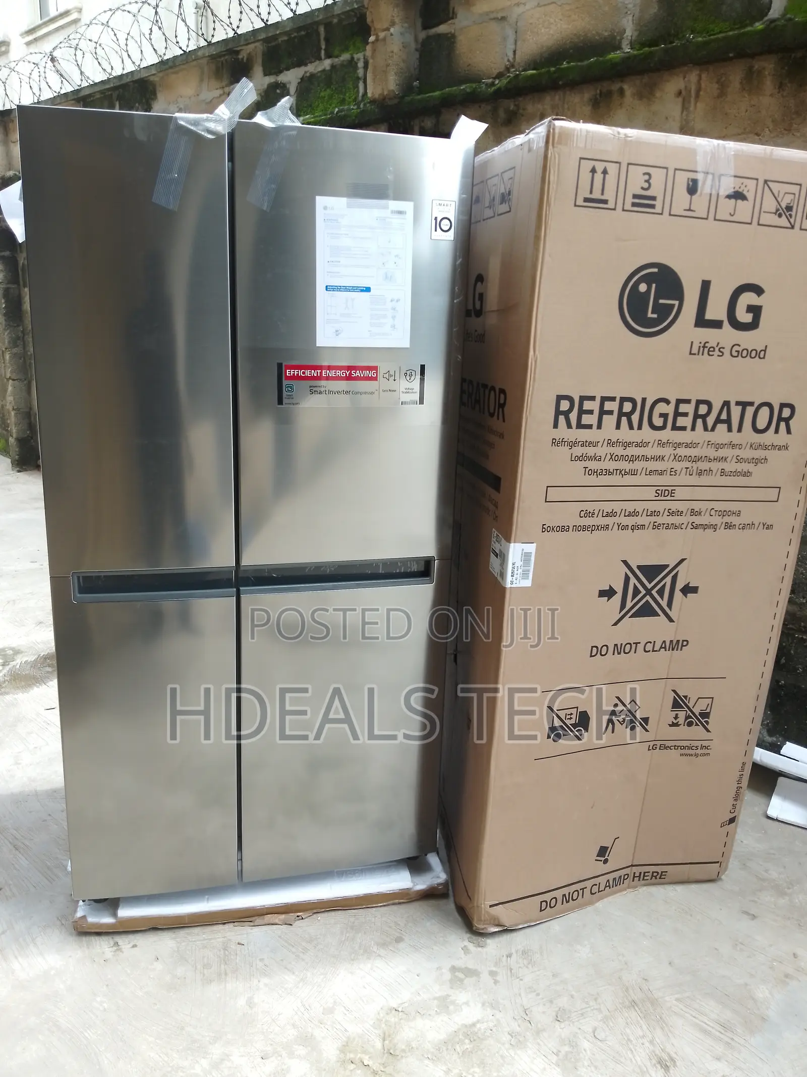 Elegant Design | LG Side by Side Refrigerator 688L