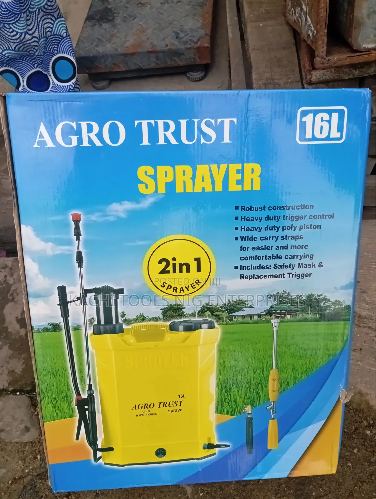 2in1 Cordless Manual Fumigation Machine