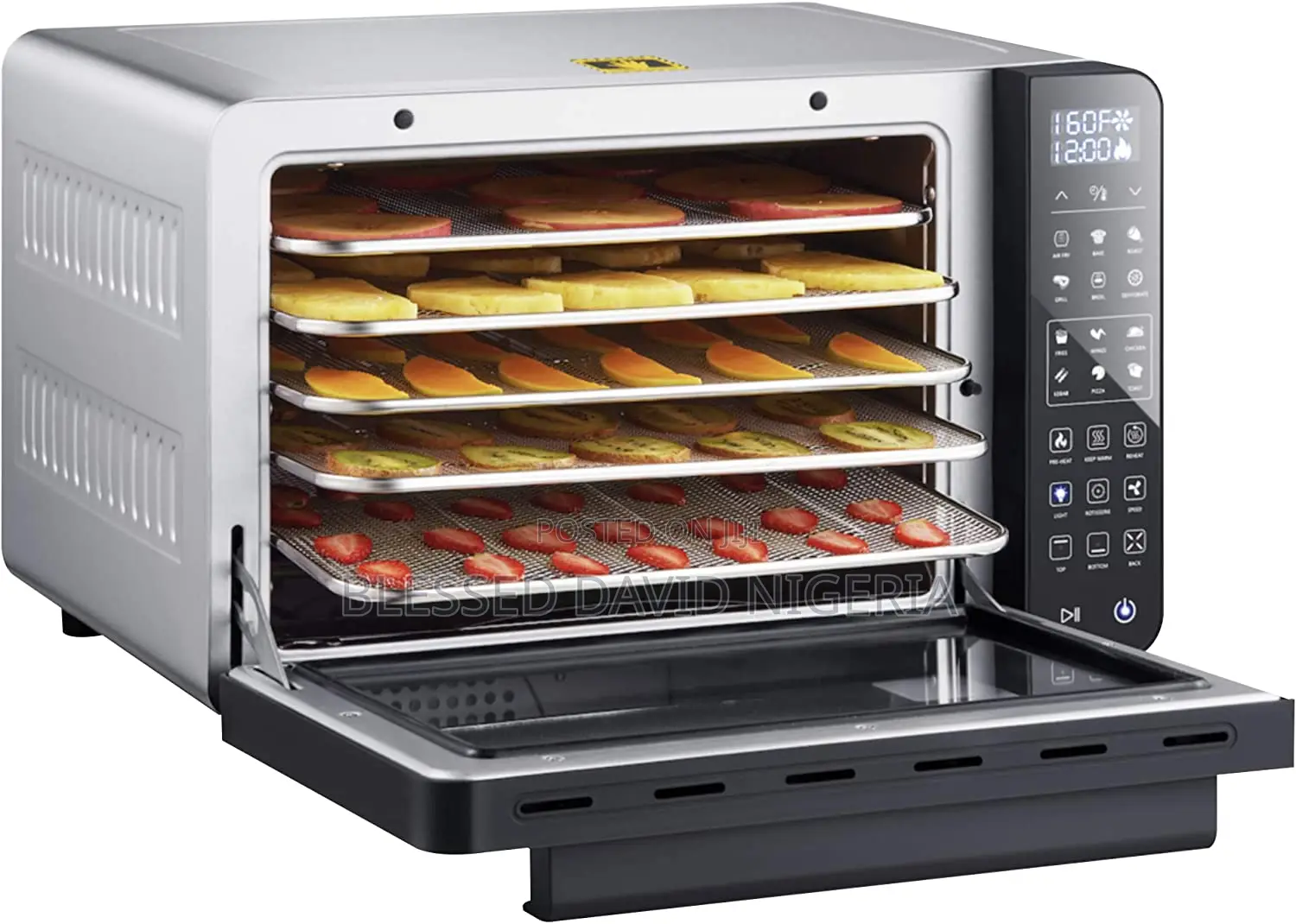Professional Dehydrator Air Fryer Oven With 3D Heating