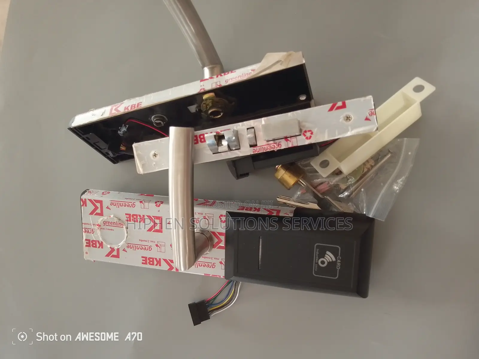 Hotel Silver Electronic Door Lock