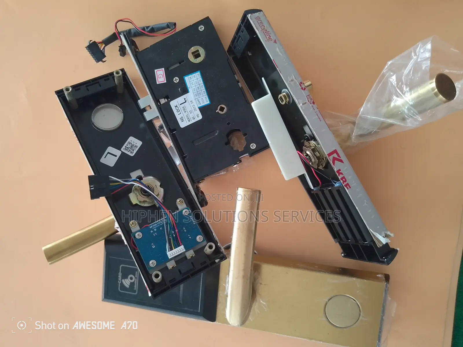 HS 02 Hotel Room Door Lock Card Key