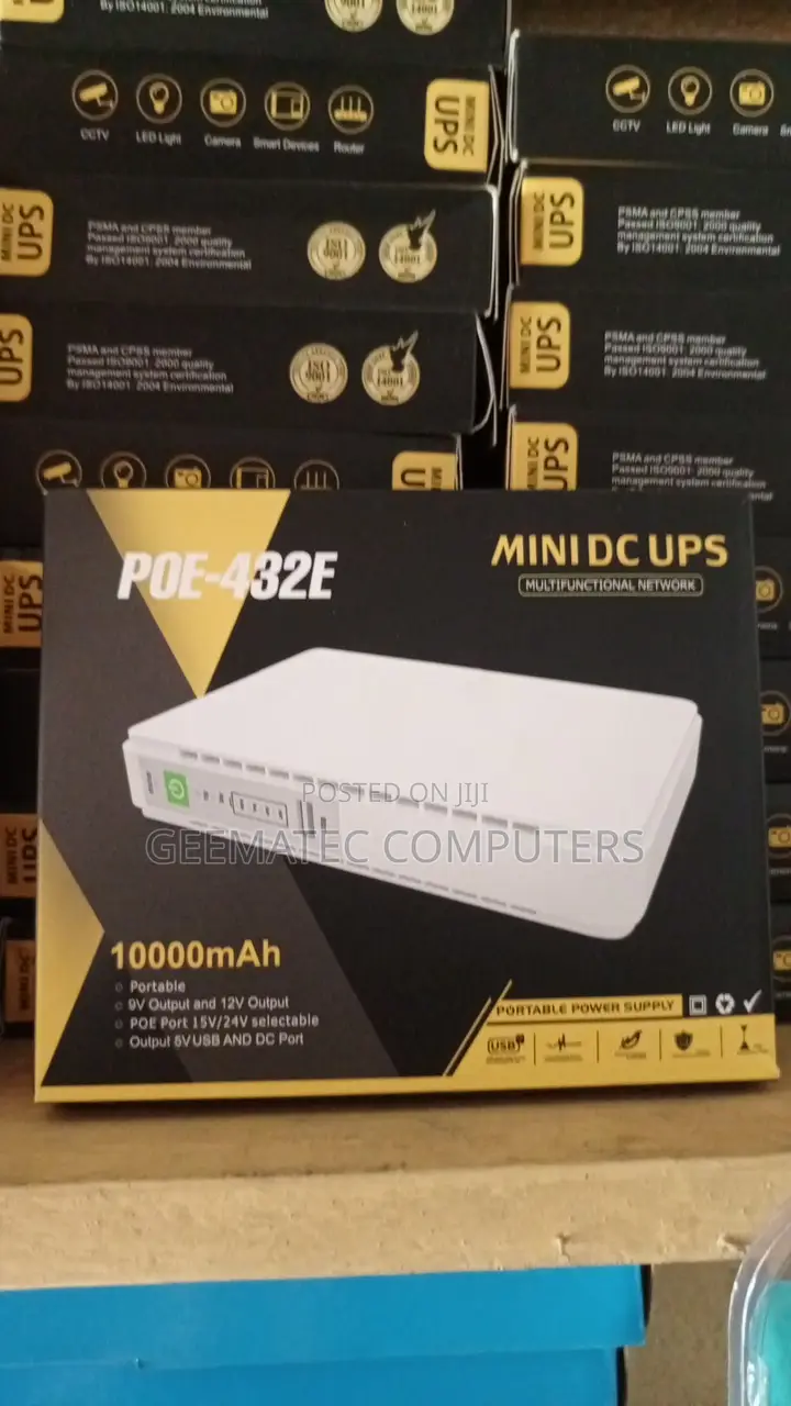 Mini UPS For Router Power Bank 10000mah