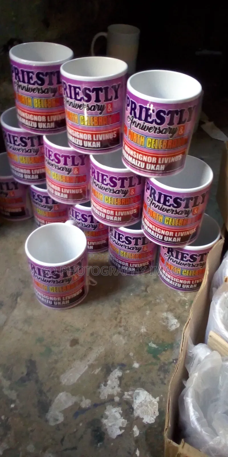 100pieces of 11oz Coated Mug Cup With Printing