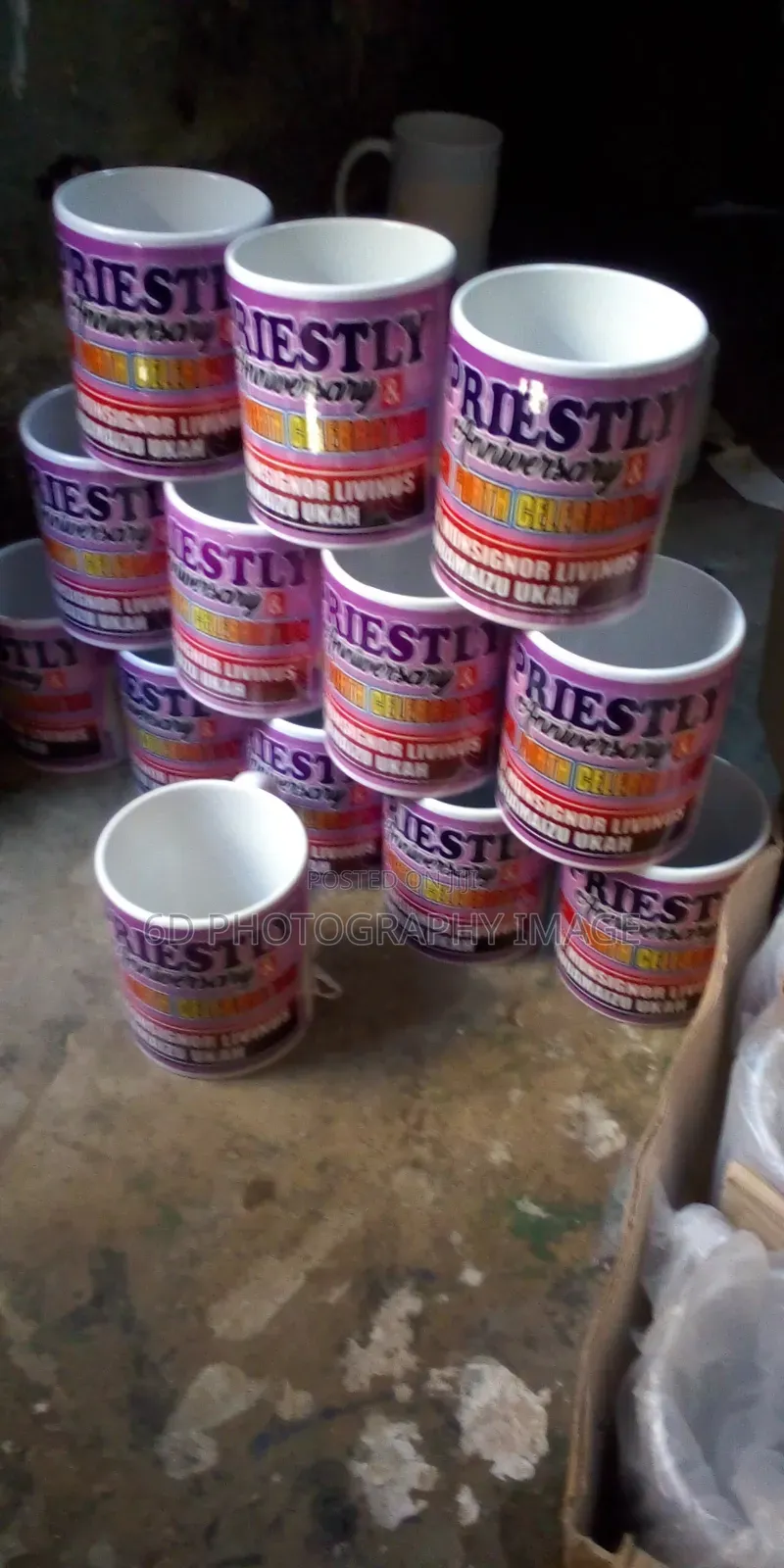 100pieces of 11oz Coated Mug Cup With Printing