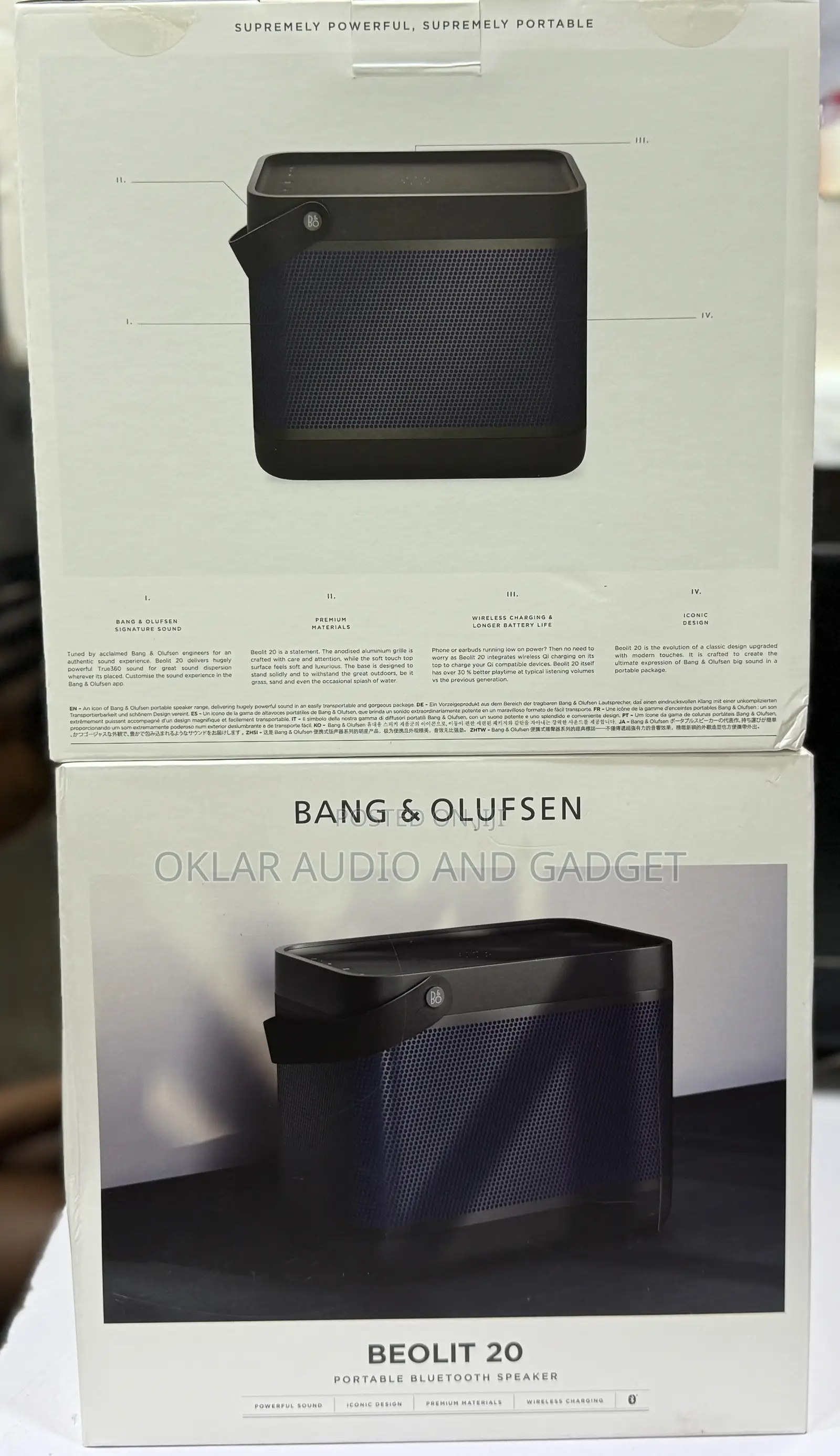 Bang Olufsen Beolit 20 Powerful Speaker