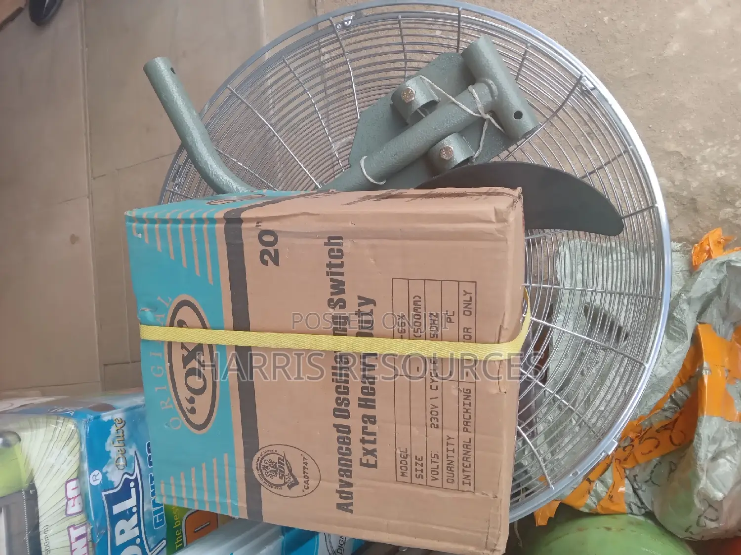 20 Inches Ox Industrial Wall Fan