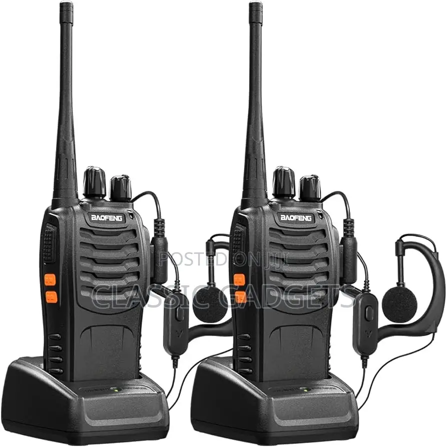 Baofeng Walkie Talkies Bf-888s Rechargeable Two-Way Radios
