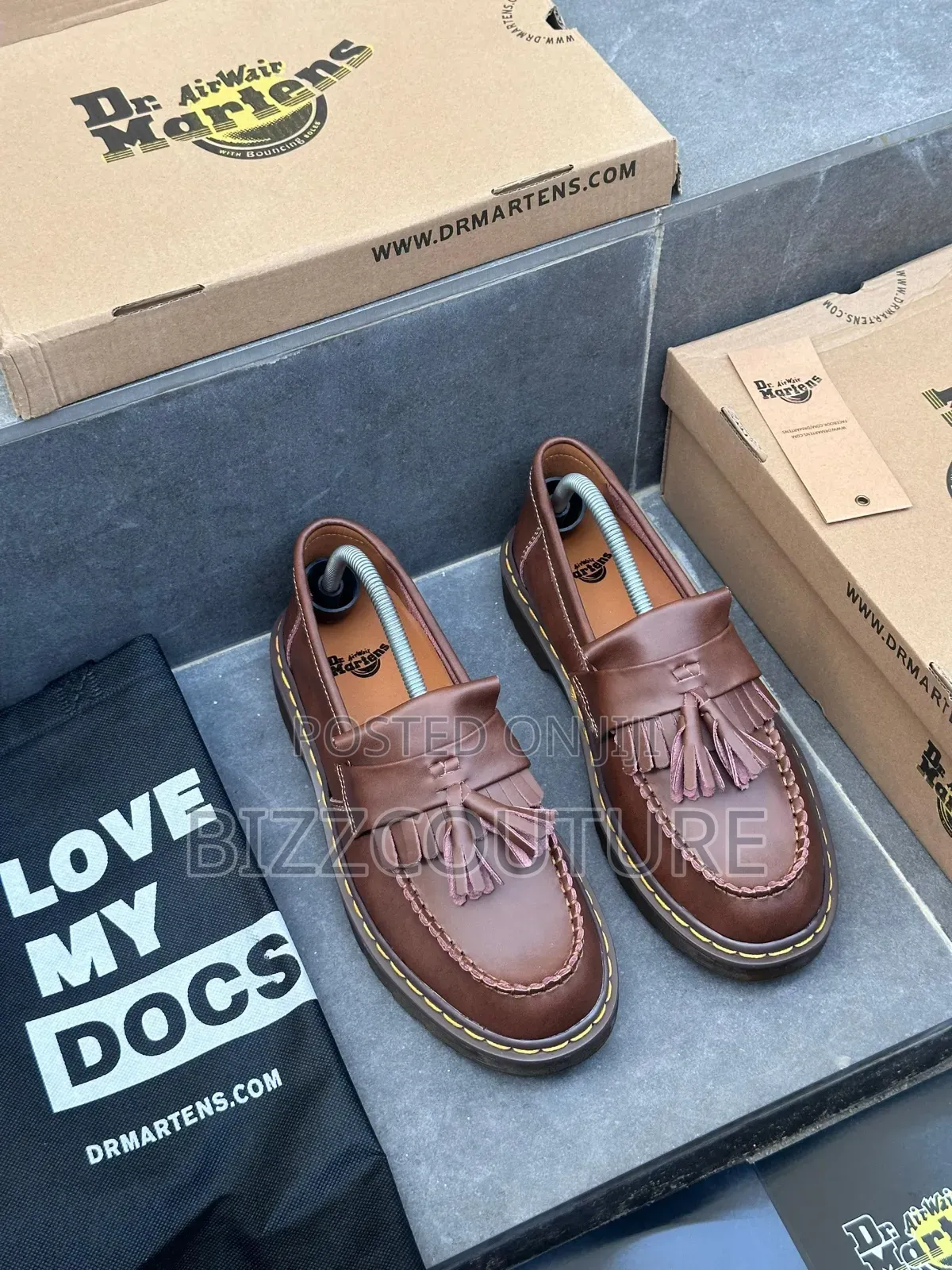 Original DR MARTENS Adrian Tassel Loafers Available Instore