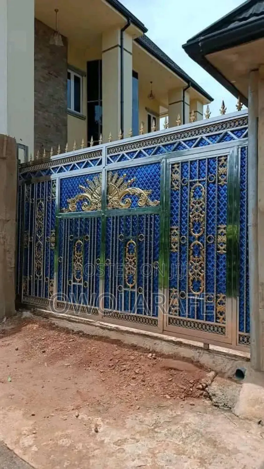 Harmony Stainless Steel Blue Gate
