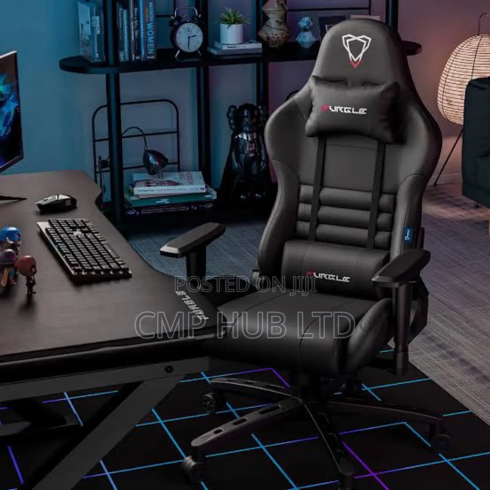 Furgle Gaming/Studio Chair - Black