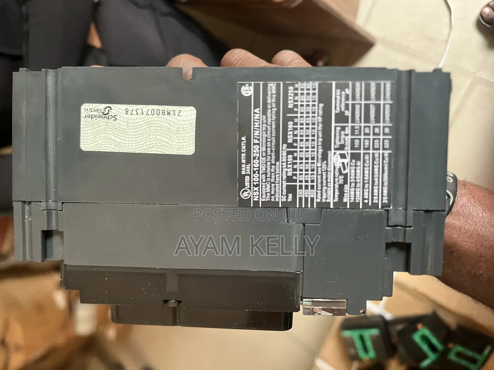 Schneider Compact NSX 250F Schneider Breaker New Model 3pole