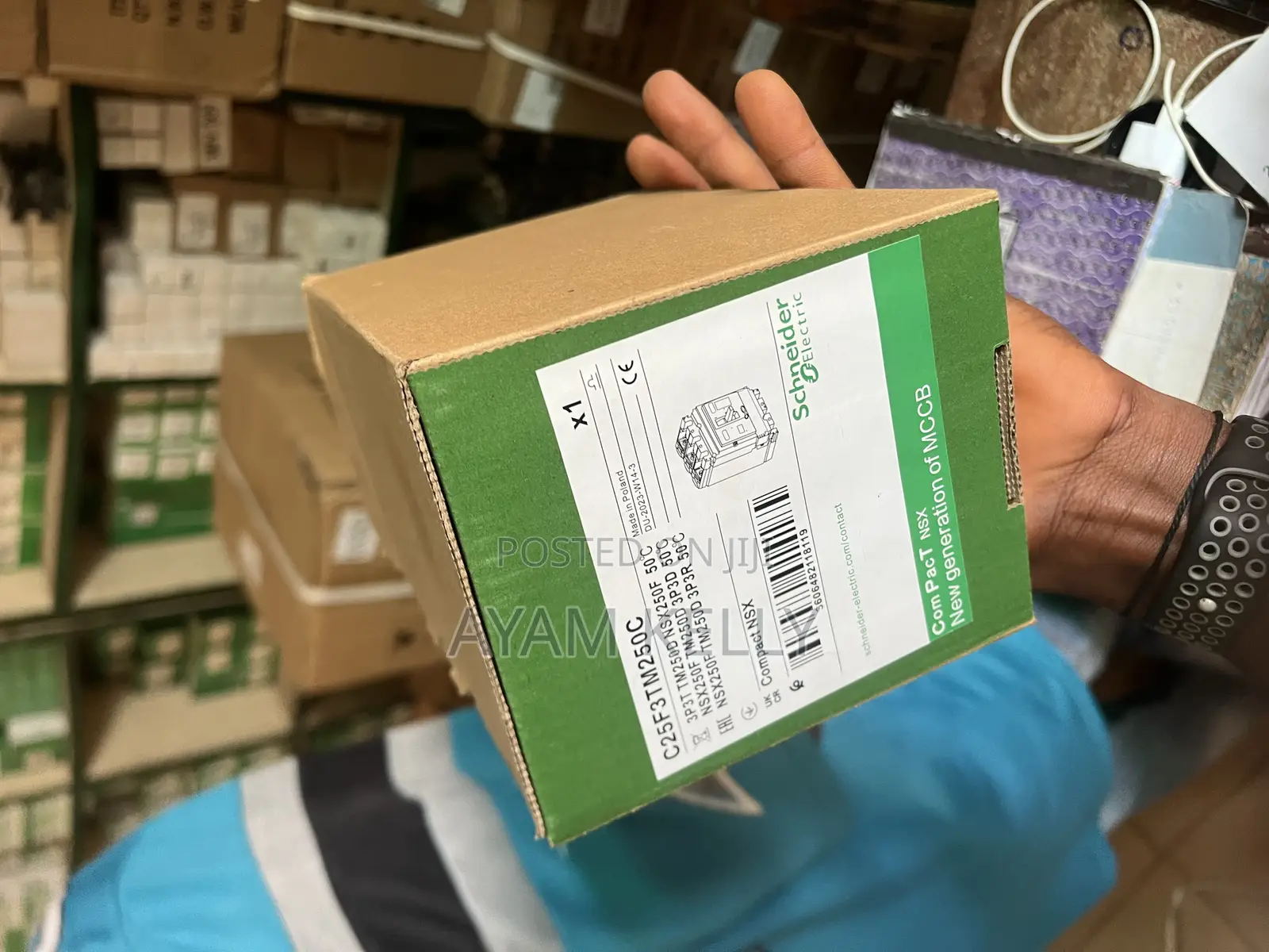 Schneider Compact NSX 250F Schneider Breaker New Model 3pole