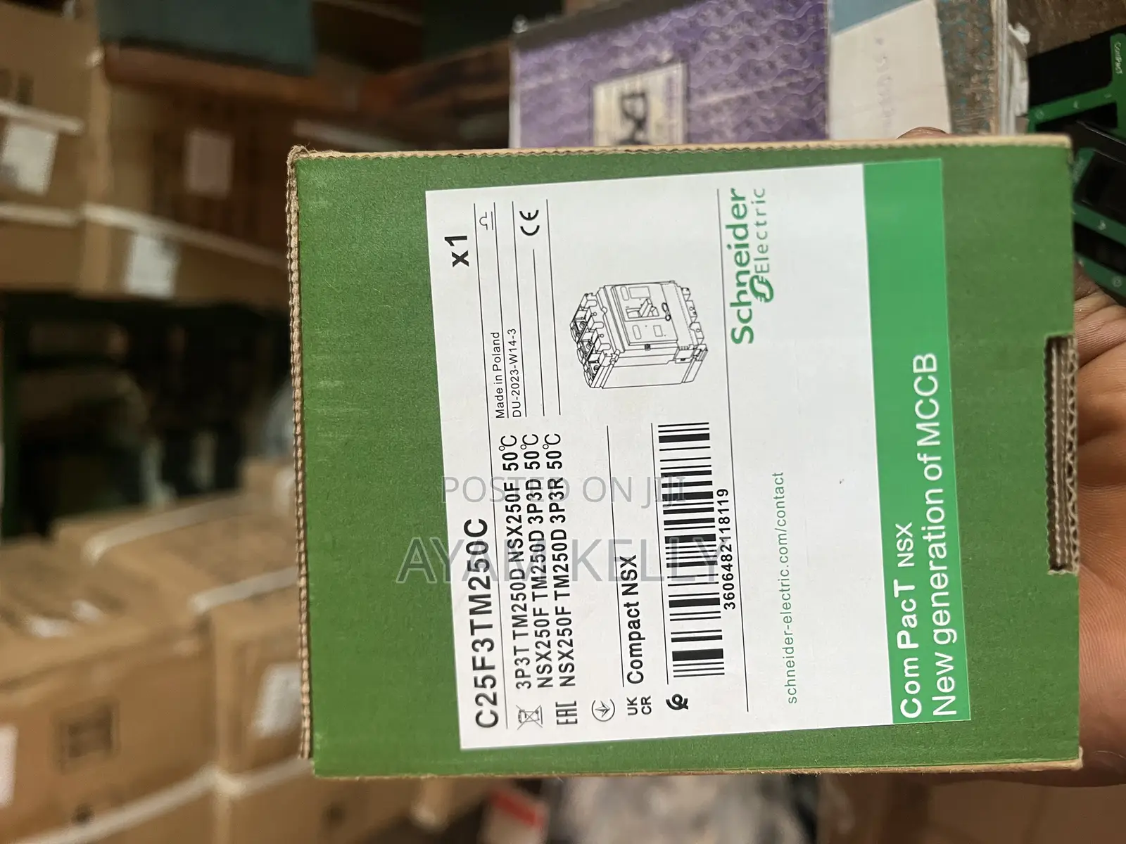 Schneider Compact NSX 250F Schneider Breaker New Model 3pole