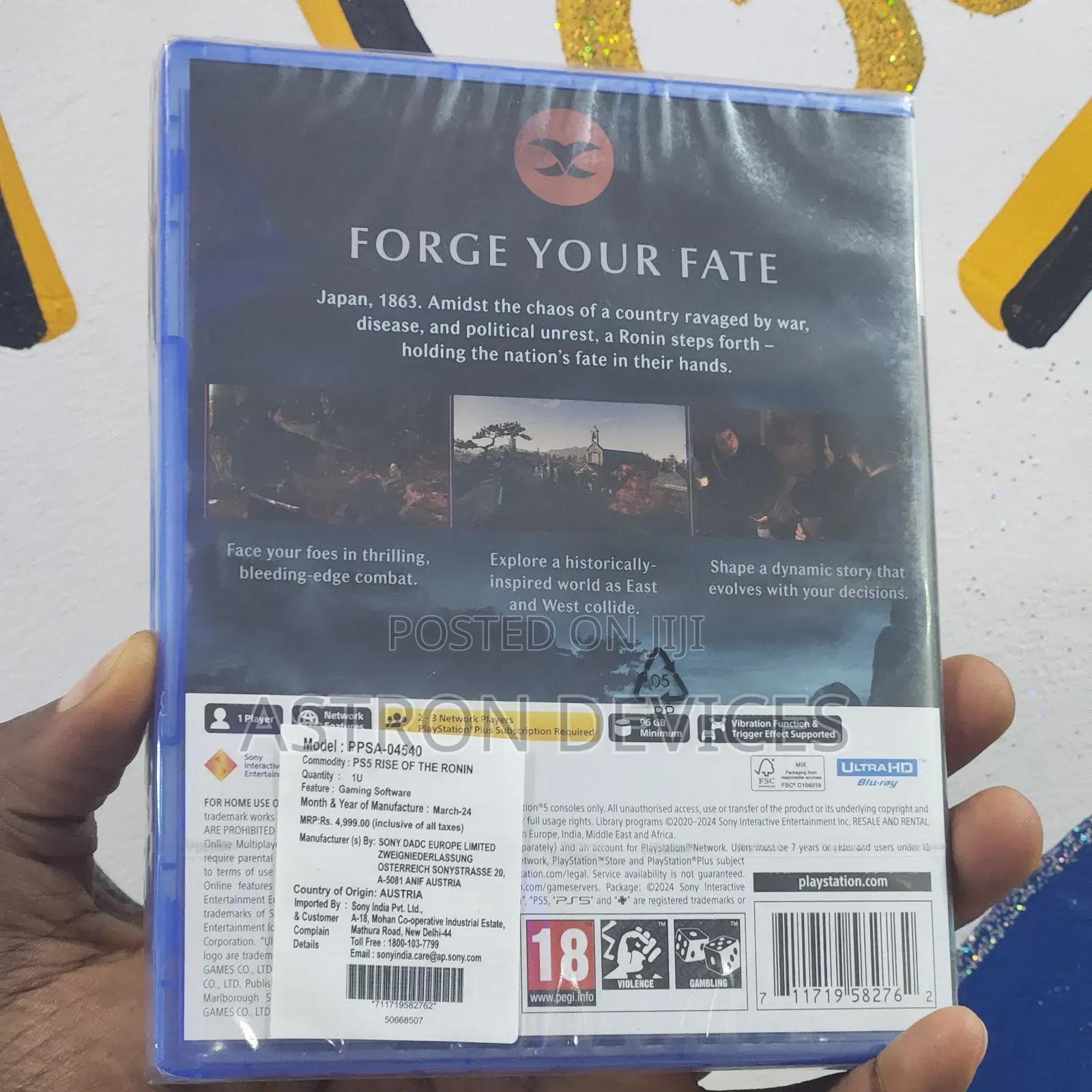 Rise of the RONIN for PS5