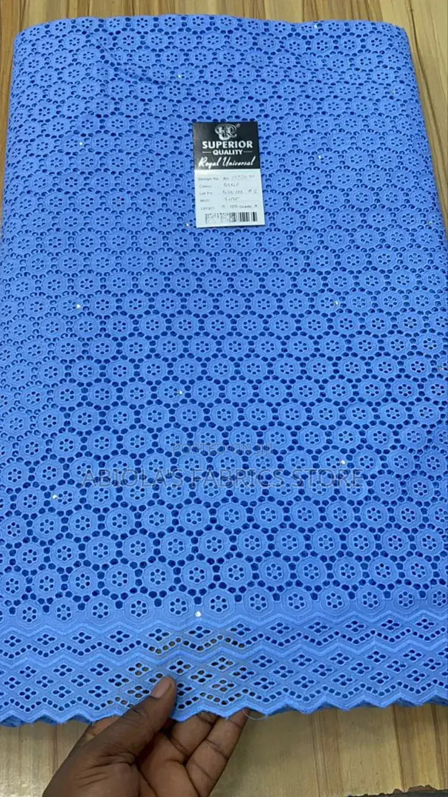 Swiss Dry Lace