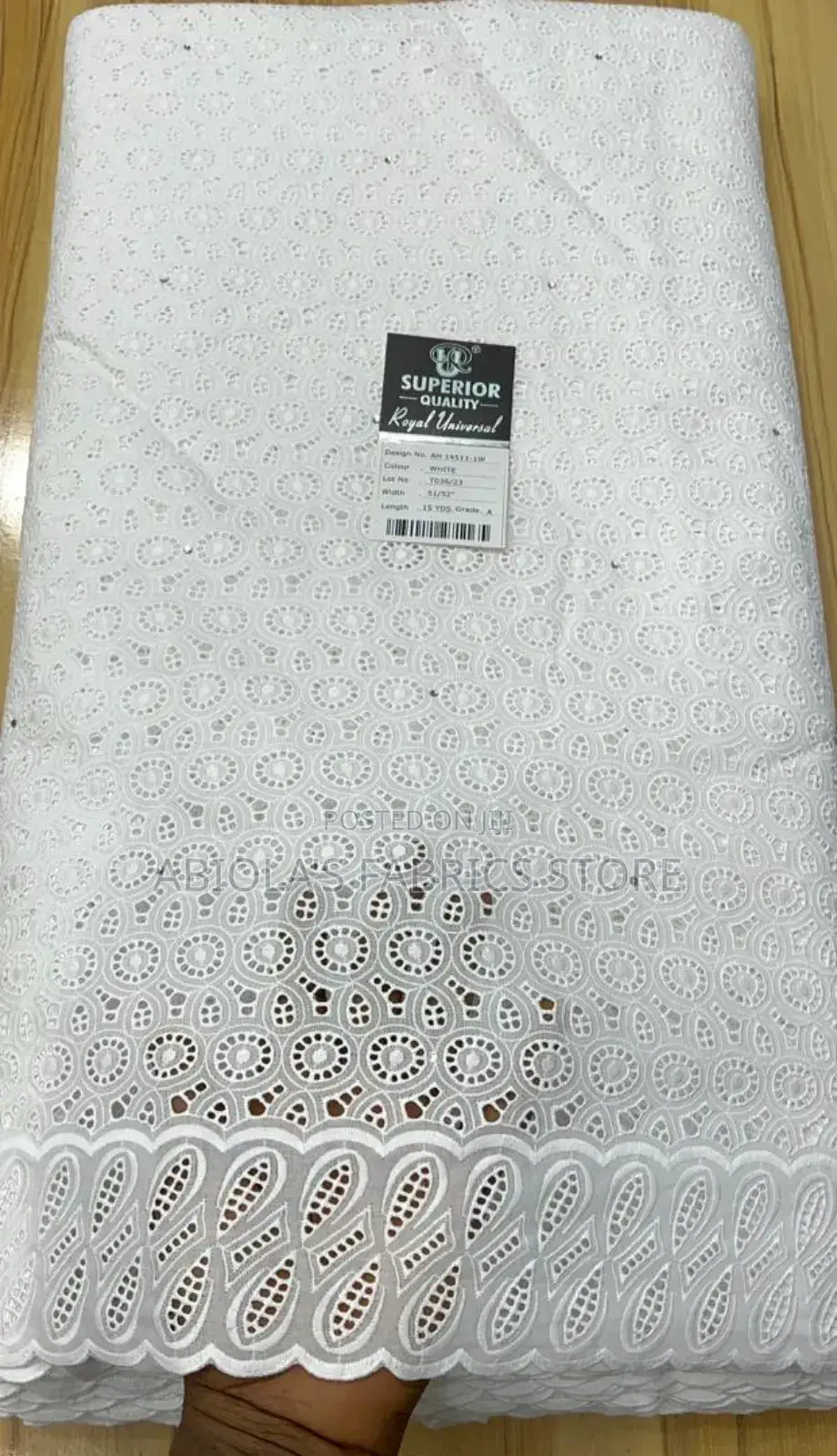 Swiss Dry Lace