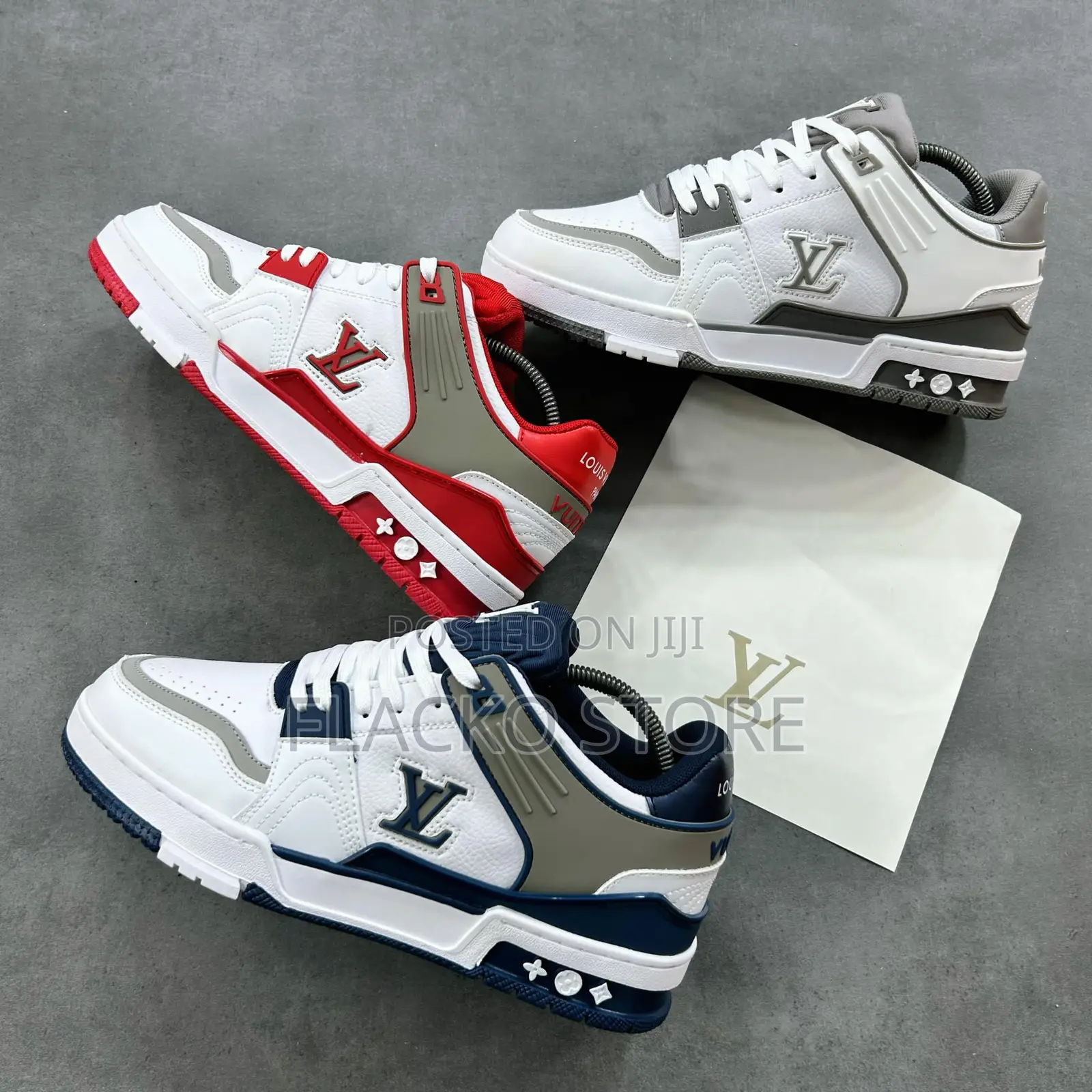 Original Louis Vuitton Skateboard FL24 Sneakers